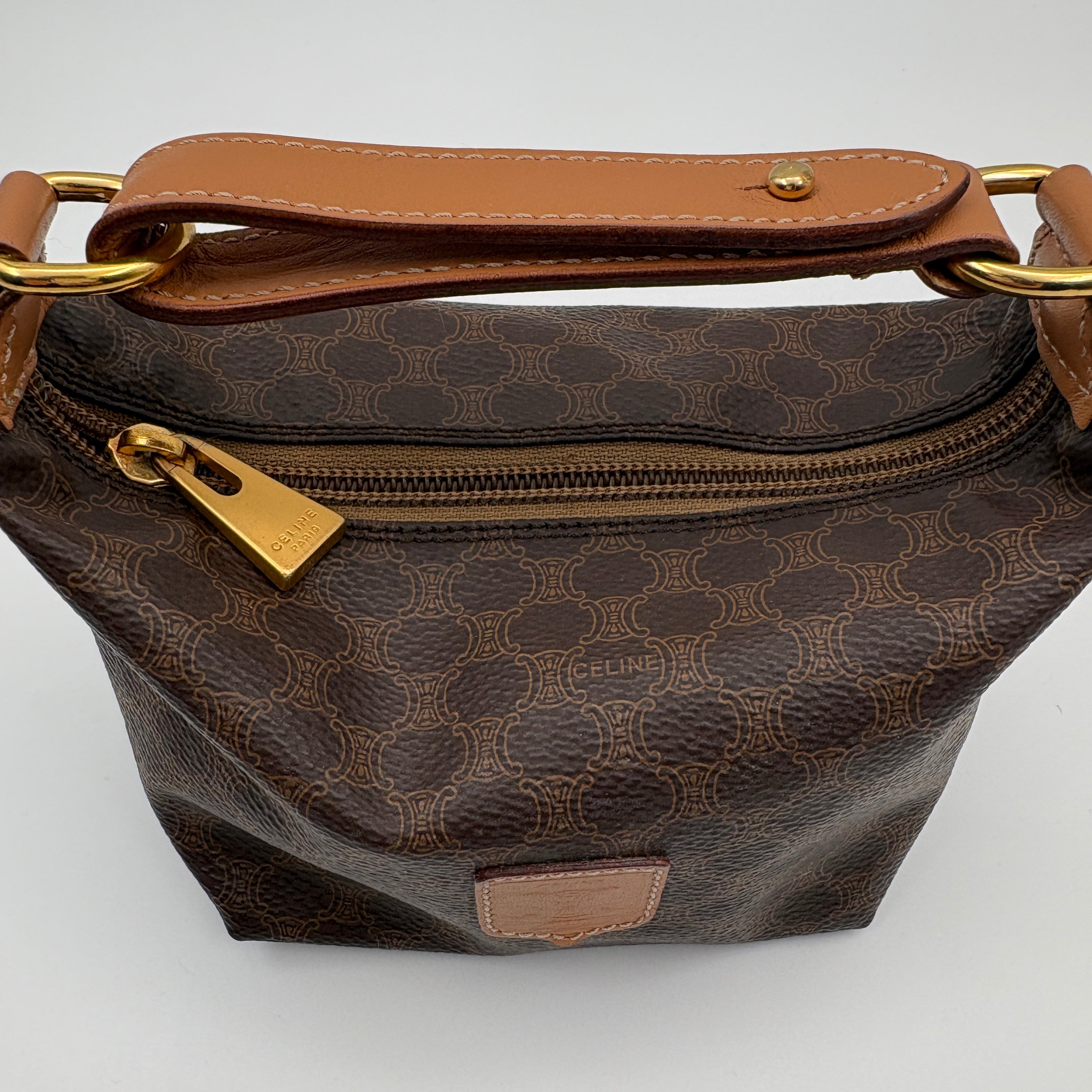 Celine Pochette brown Macadam