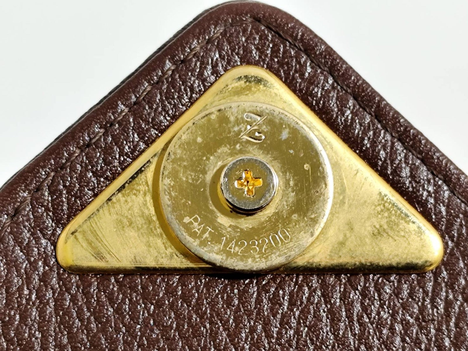 Saint Laurent Vintage Shoulder Crossbody Bag - Brown, Leather