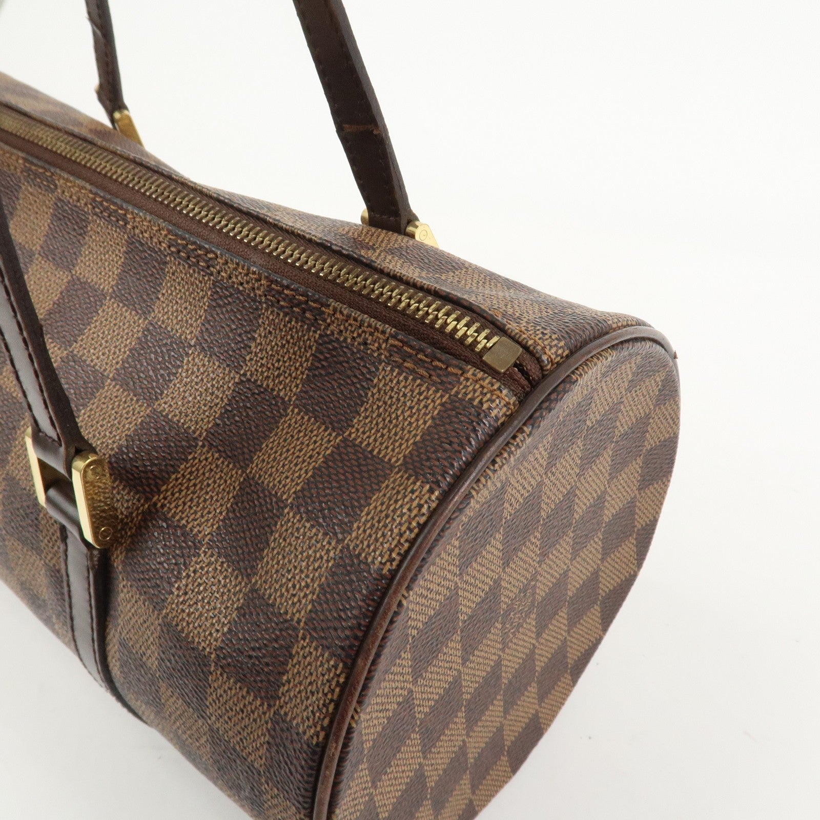 Louis Vuitton Damier Ebene Papillon 30 Handbag - Brown, Canvas