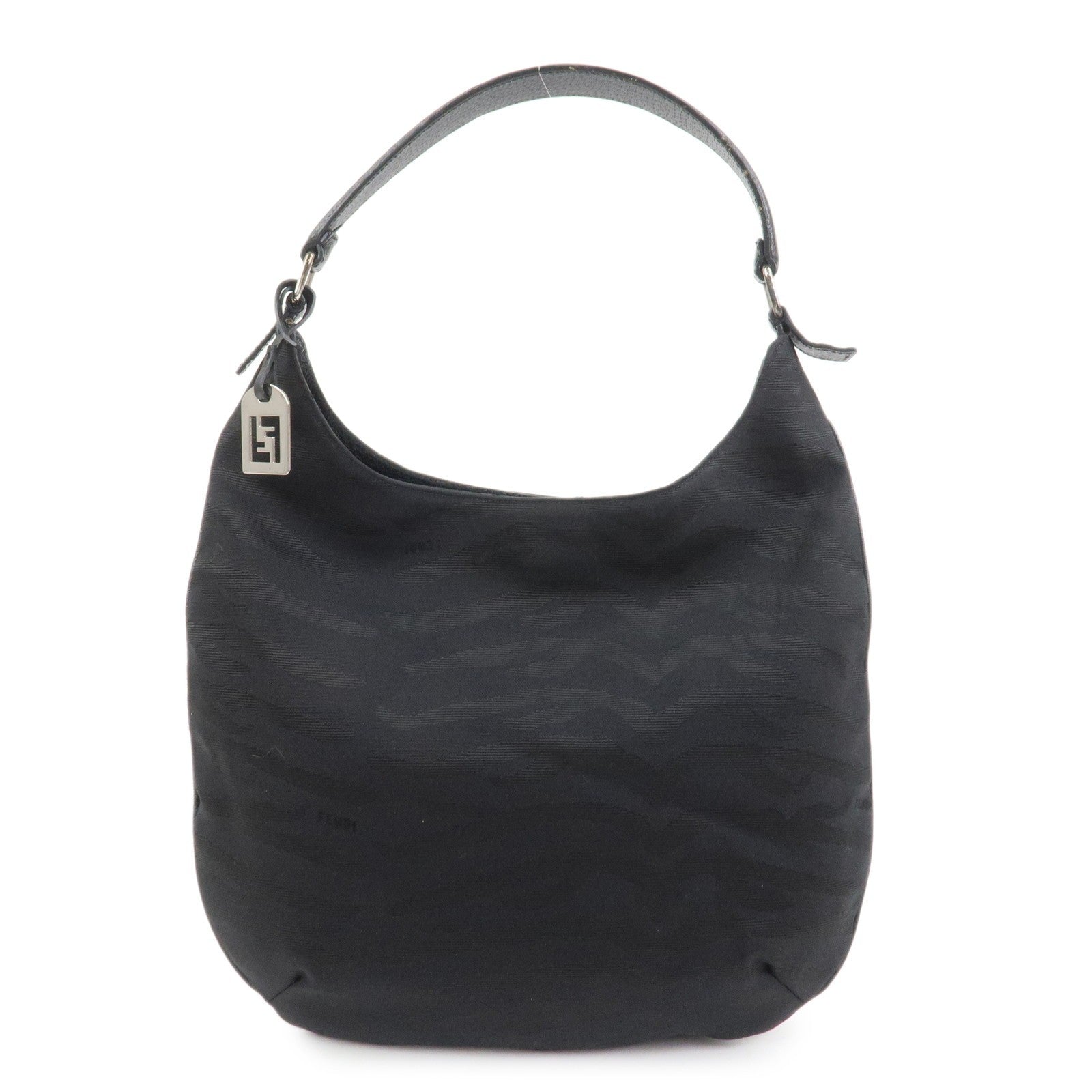 Fendi Shoulder Bag - Black, Canvas Leather