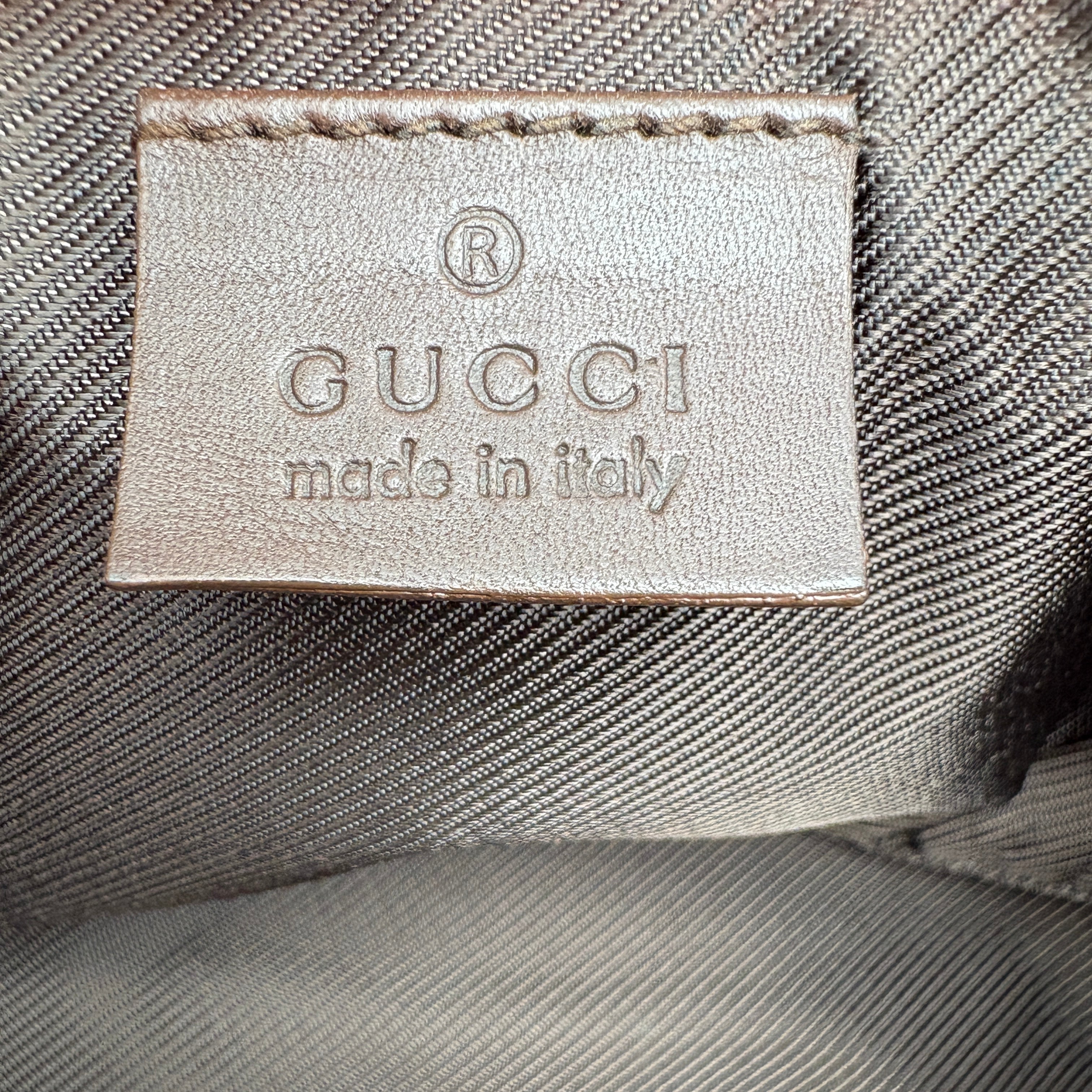 Gucci Boat Brown Bag