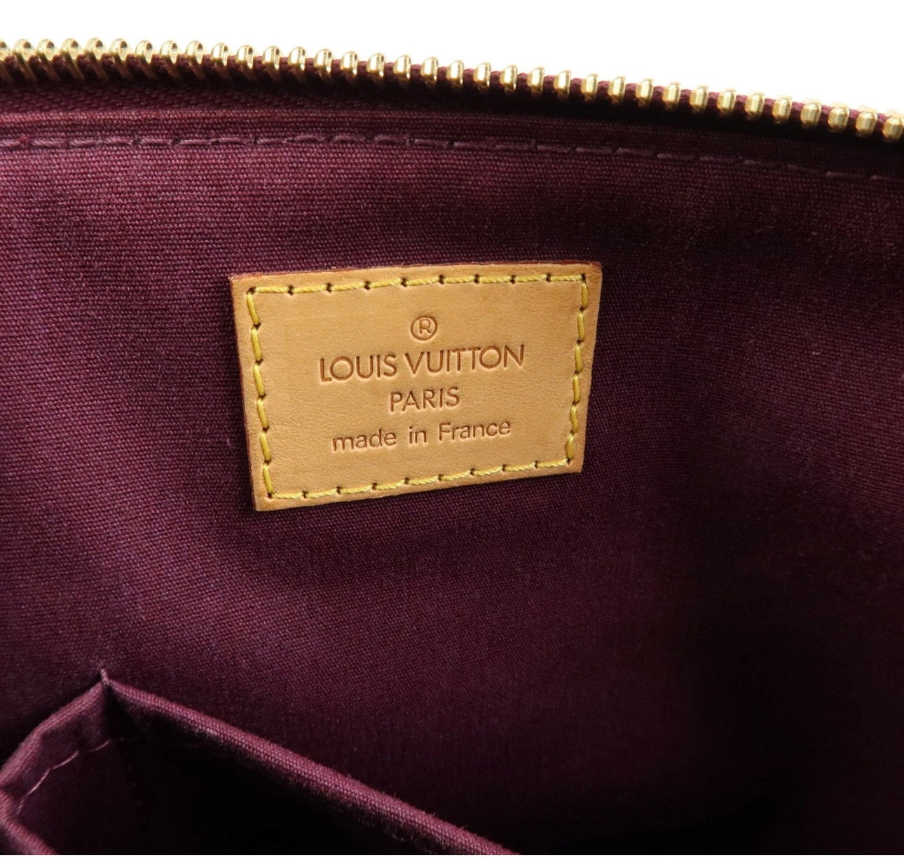 Louis Vuitton Monogram Vernis Bellevue PM Hand Bag Violet