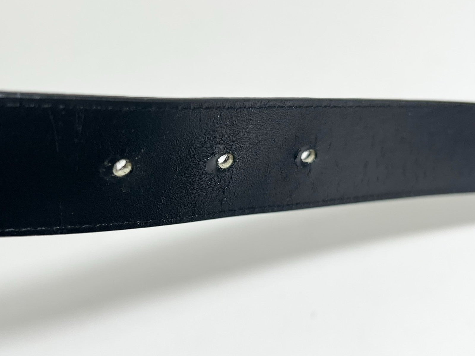 Yves Saint Laurent Leather Belt - Black, Leather