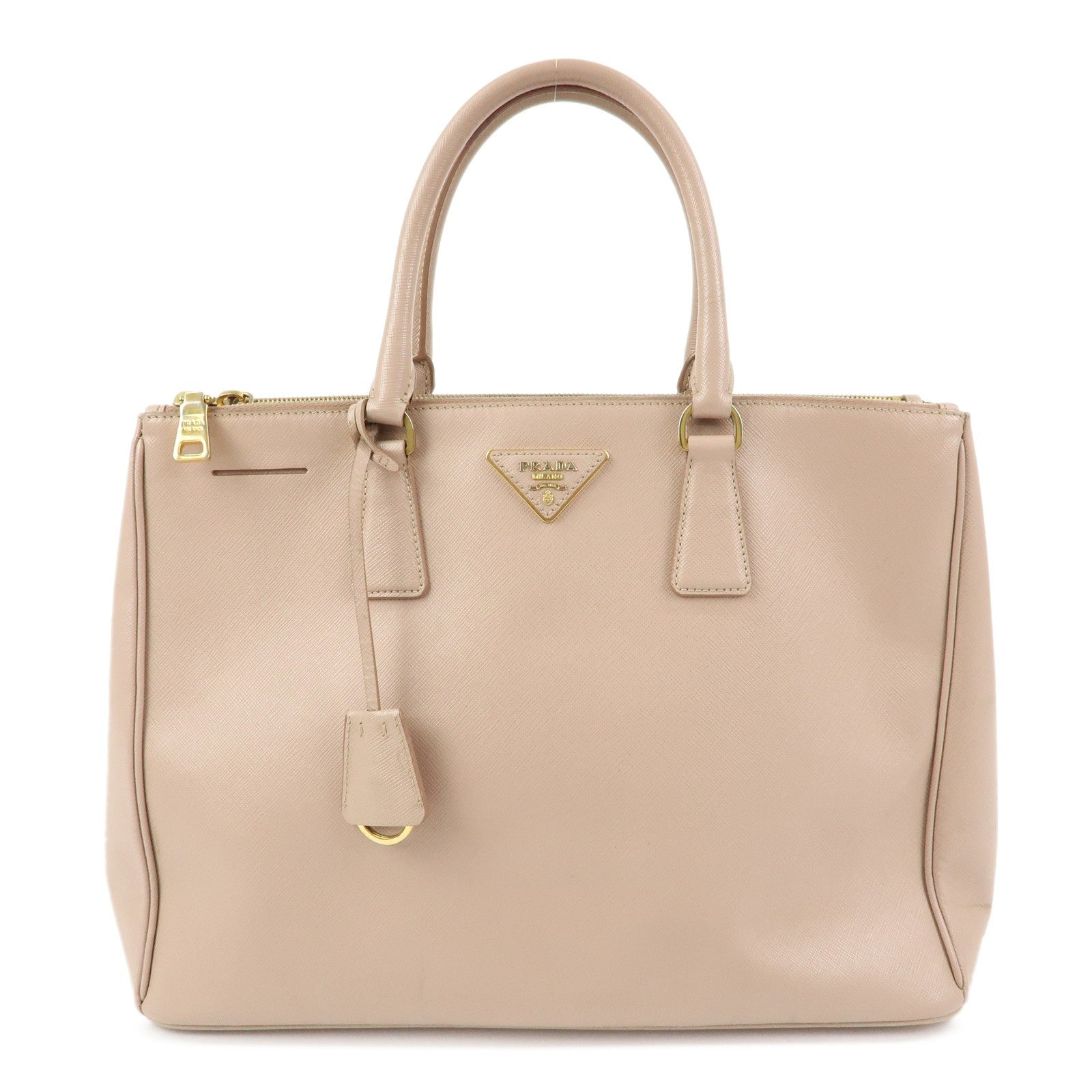 Prada Galleria Tote Handbag - Pink Beige, Saffiano Leather