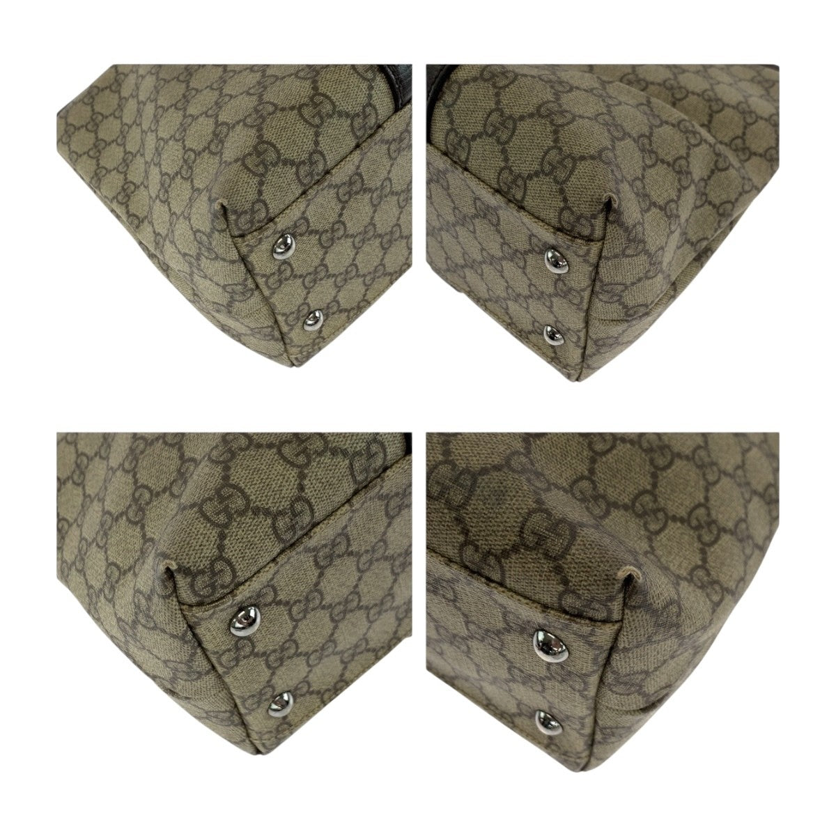 Gucci Supreme Tote Bag - Beige Brown