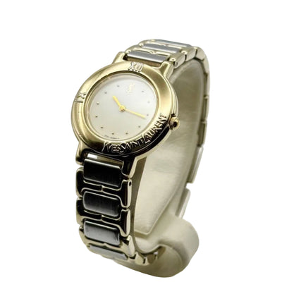 Saint Laurent watch- Gold plated& Silver