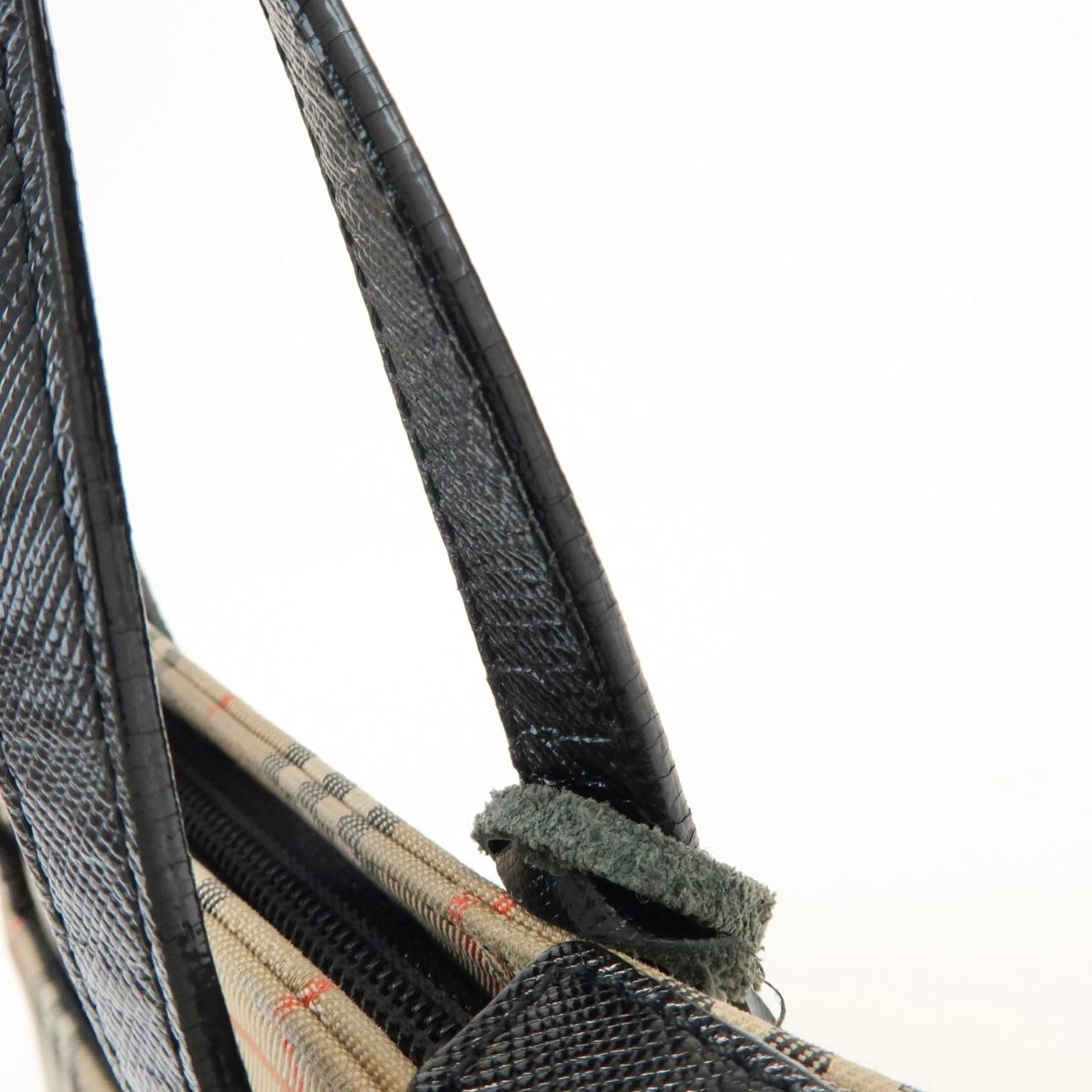 BURBERRY Nova Plaid Small Hand Bag