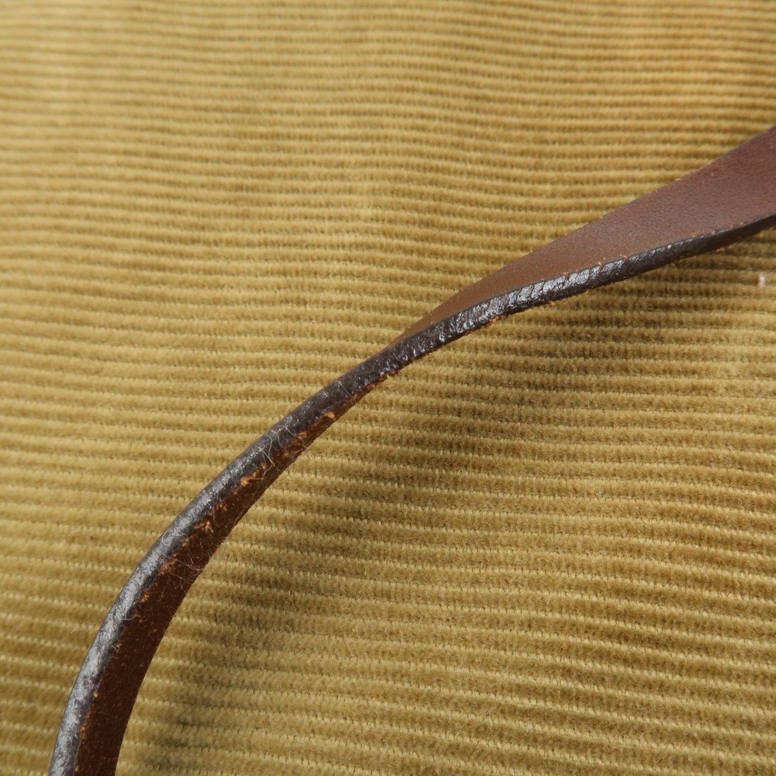 Fendi Shoulder Bag - Brown, Corduroy Leather