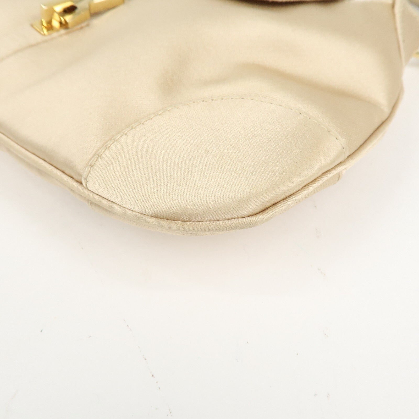 Gucci Mini Handbag - Beige, Satin