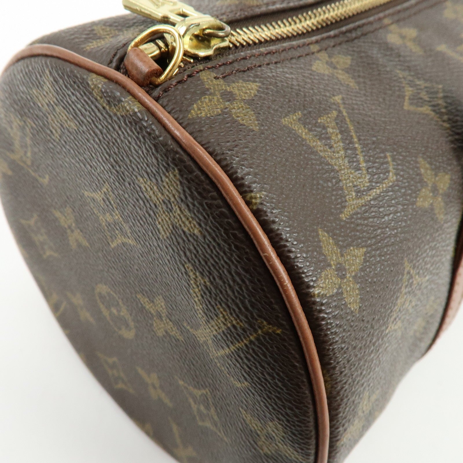 Louis Vuitton Monogram Papillon 30 Hand Bag - Brown, Monogram Canvas, Nume Leather