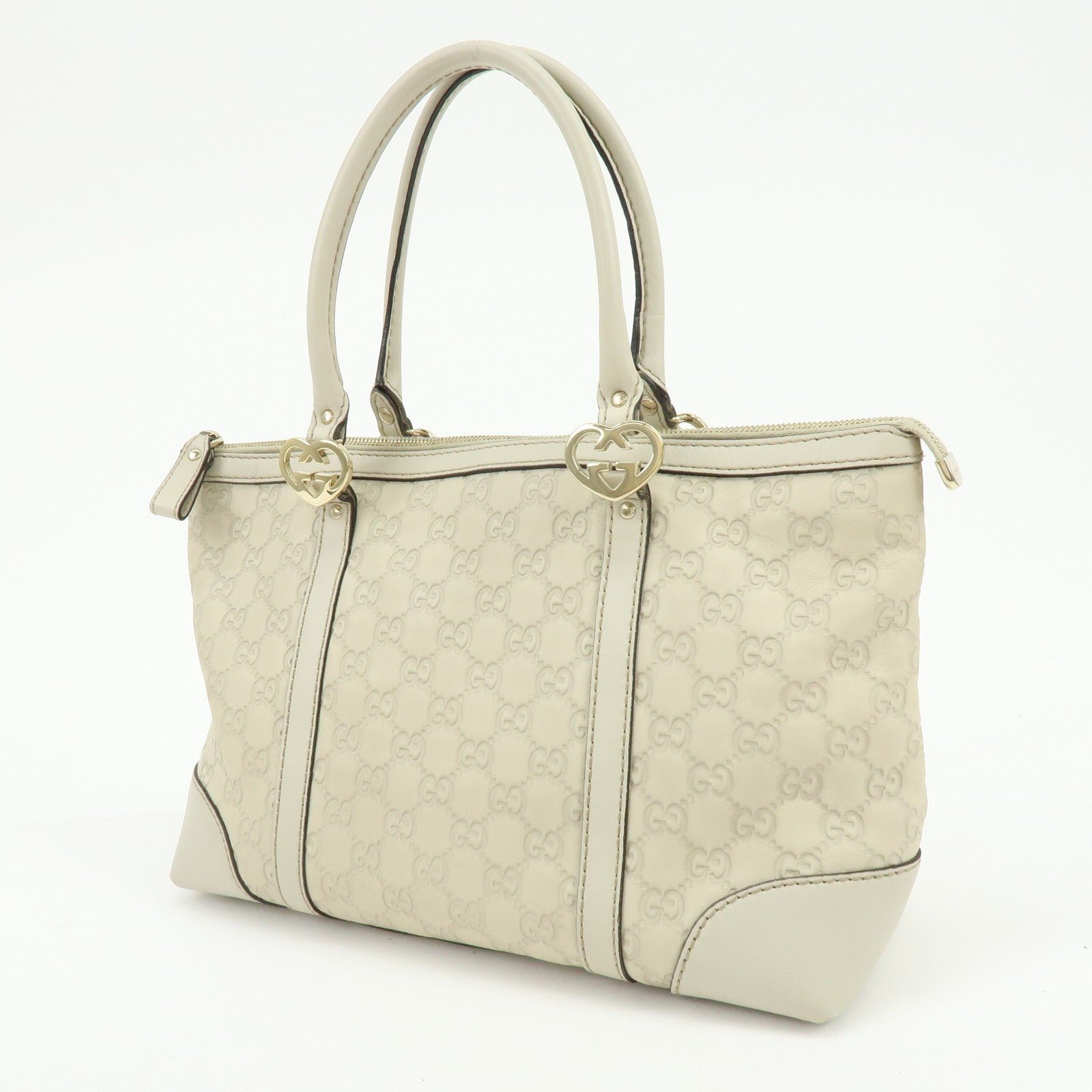 Gucci Tote Bag - Ivory, Guccissima Leather