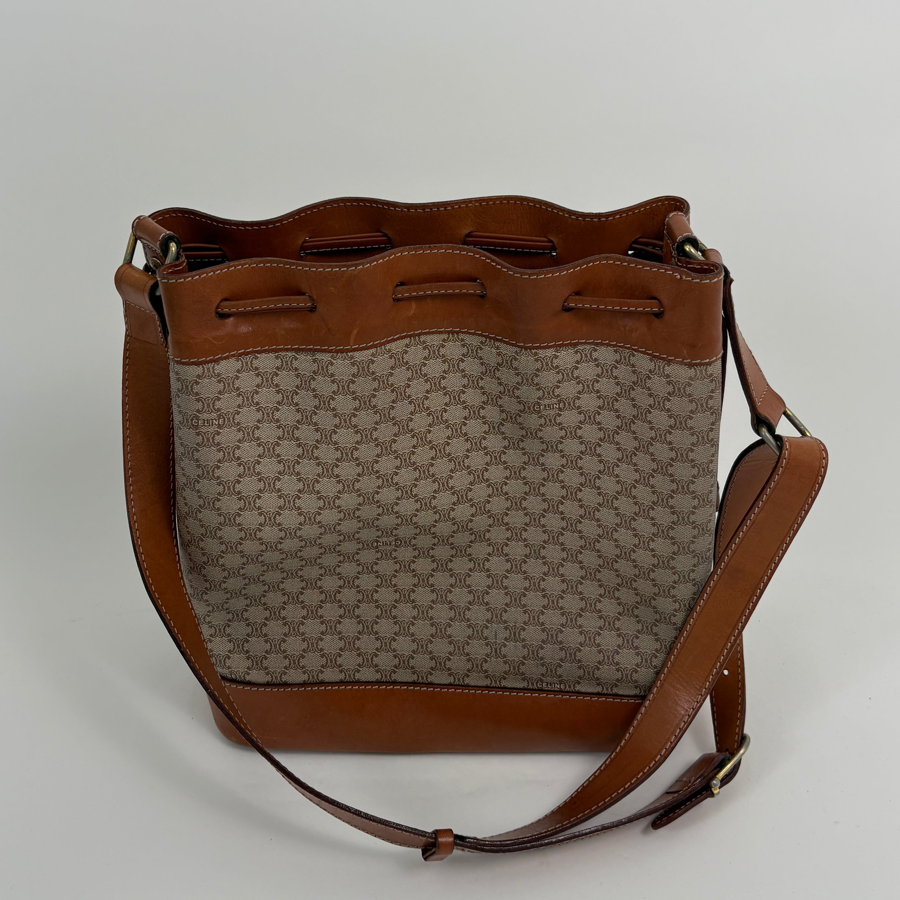 Celine Macadam Bucket Bag