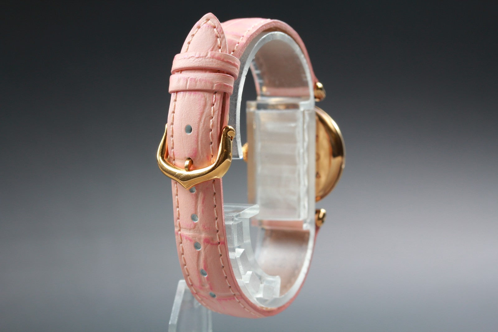 Cartier Must Colisee Vermeil 590002 Watch - Gold Pink, Leather