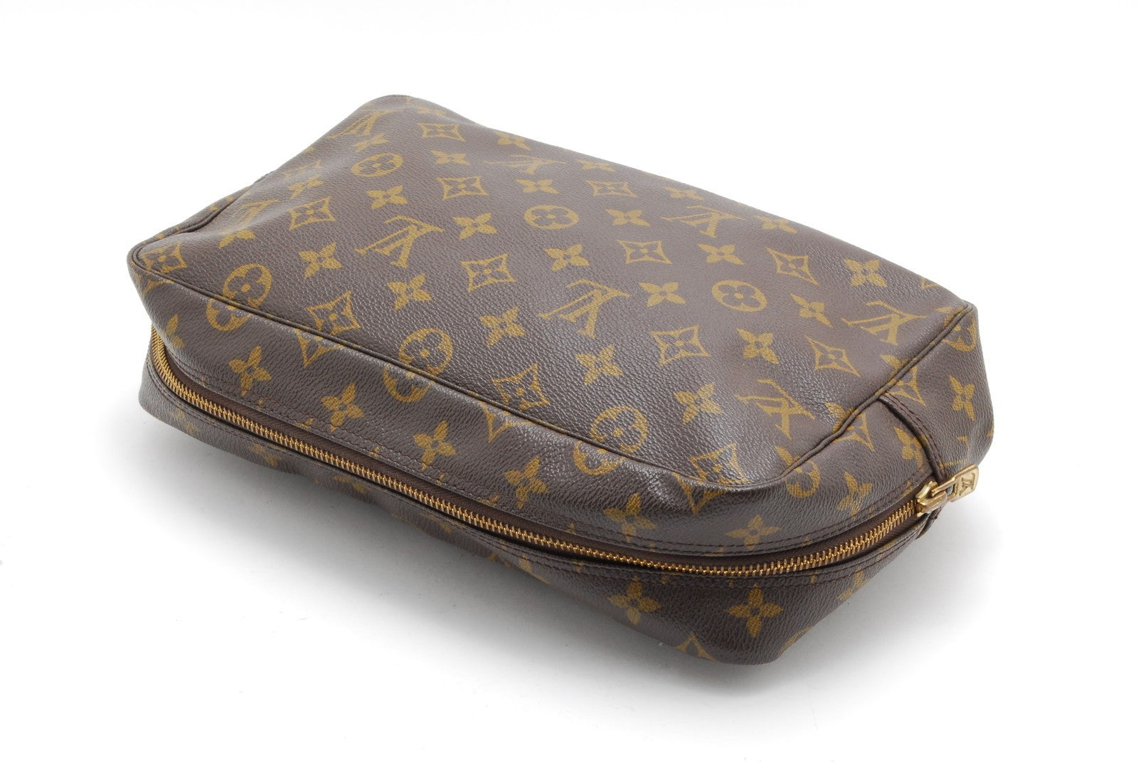 Louis Vuitton Trousse Toilette 28 Clutch - Brown, Leather