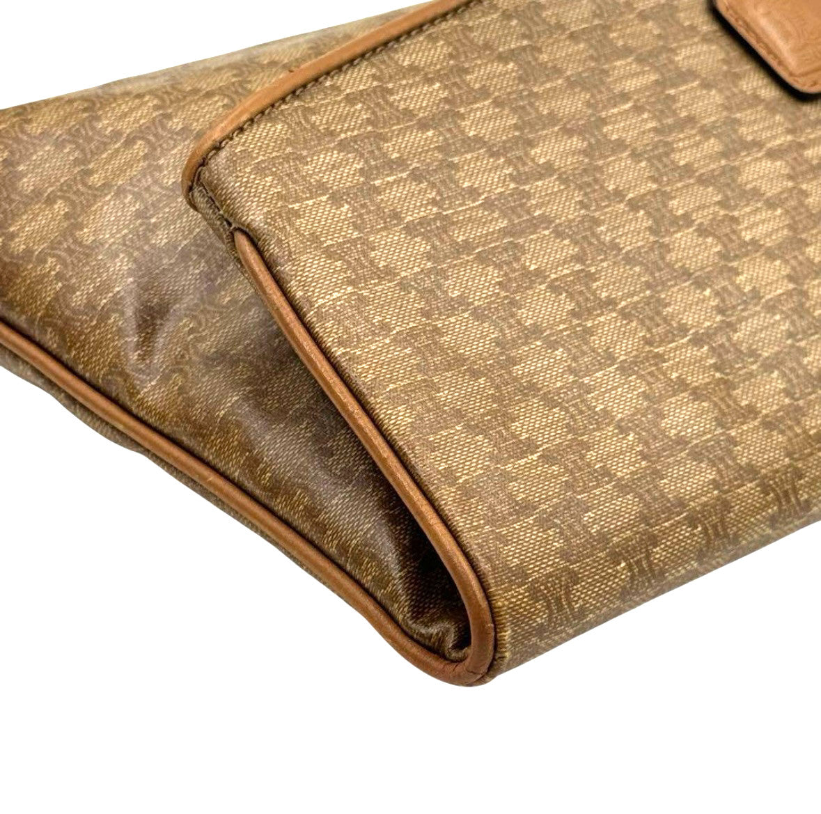 Celine Macadam Clutch Bag - Beige, PVC