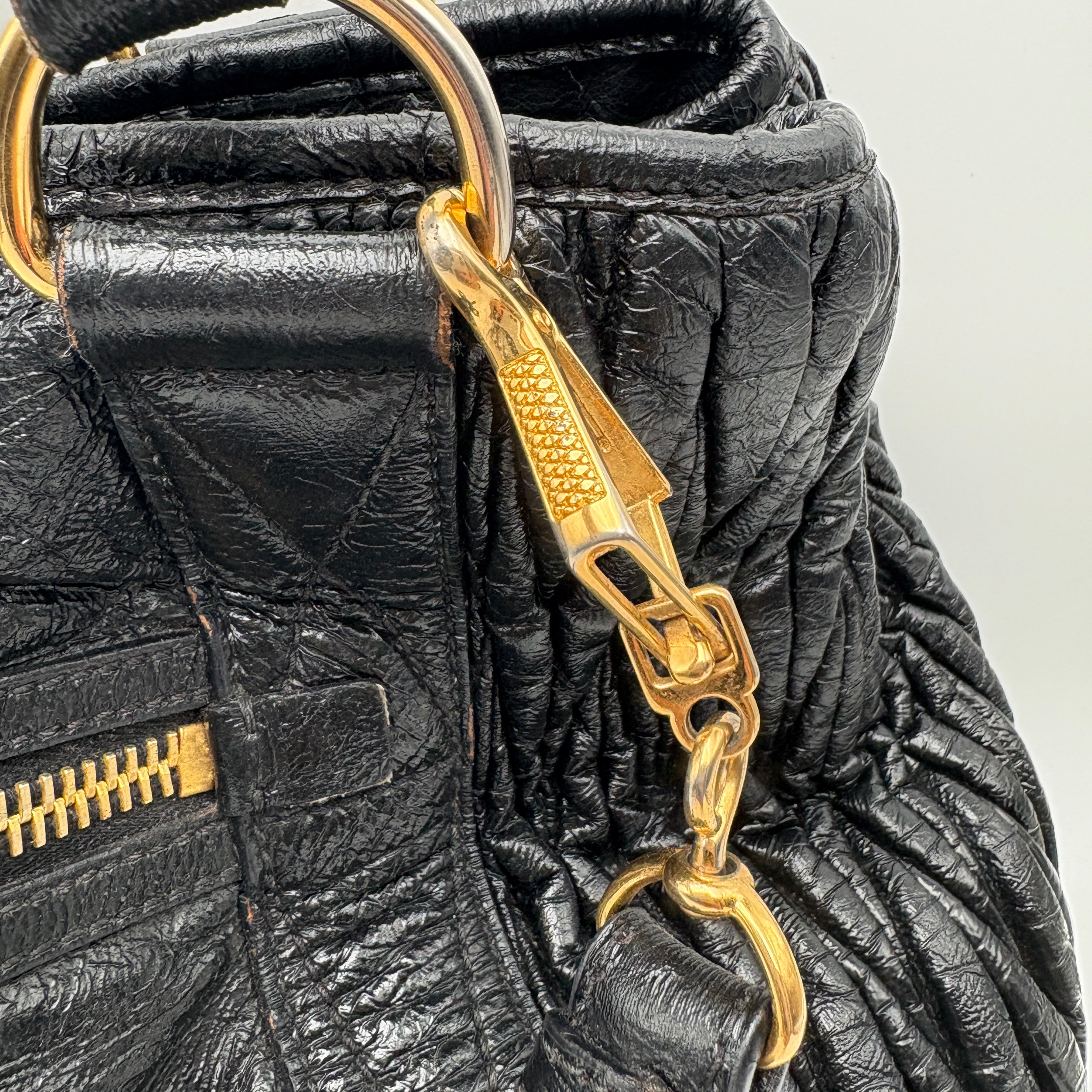 Miu Miu Leather Hand & Crossbody bag