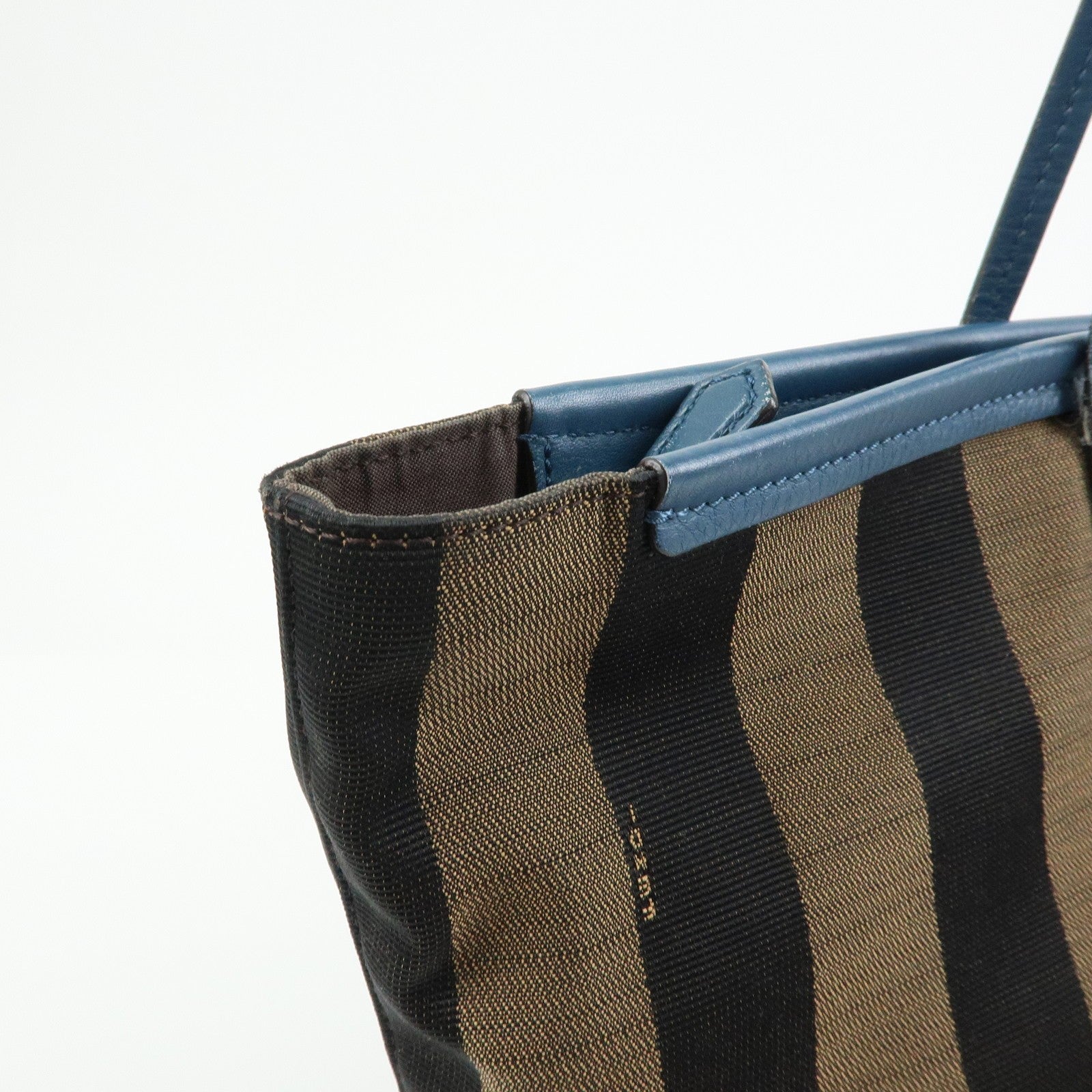 Fendi Tote Bag - Brown, Canvas Leather