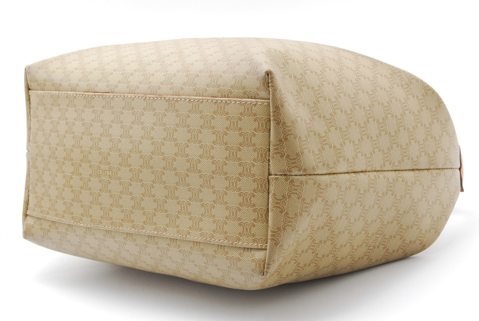 Celine Macadam Handbag - Beige, PVC