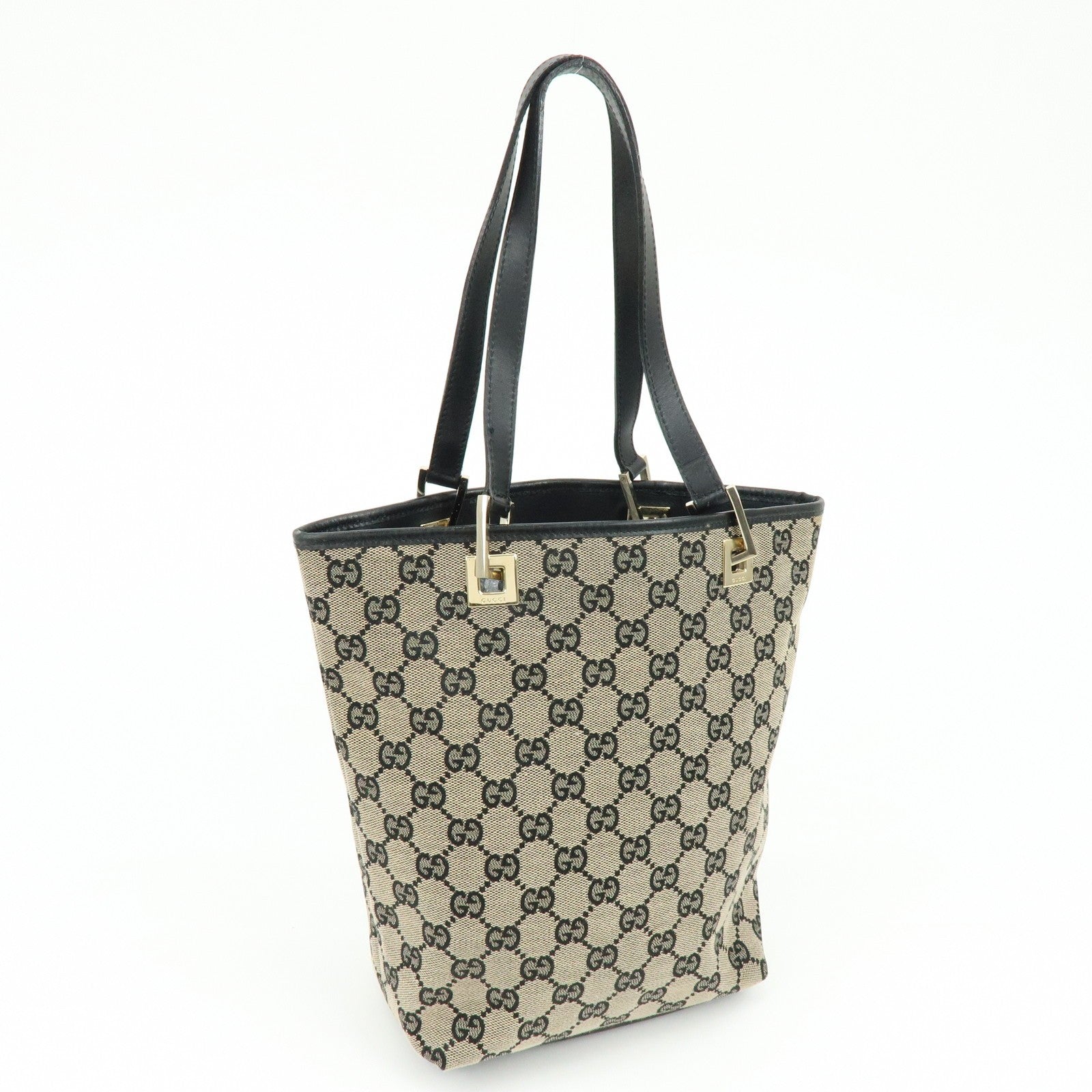 Gucci Tote Bag - Beige, GG Canvas and Leather