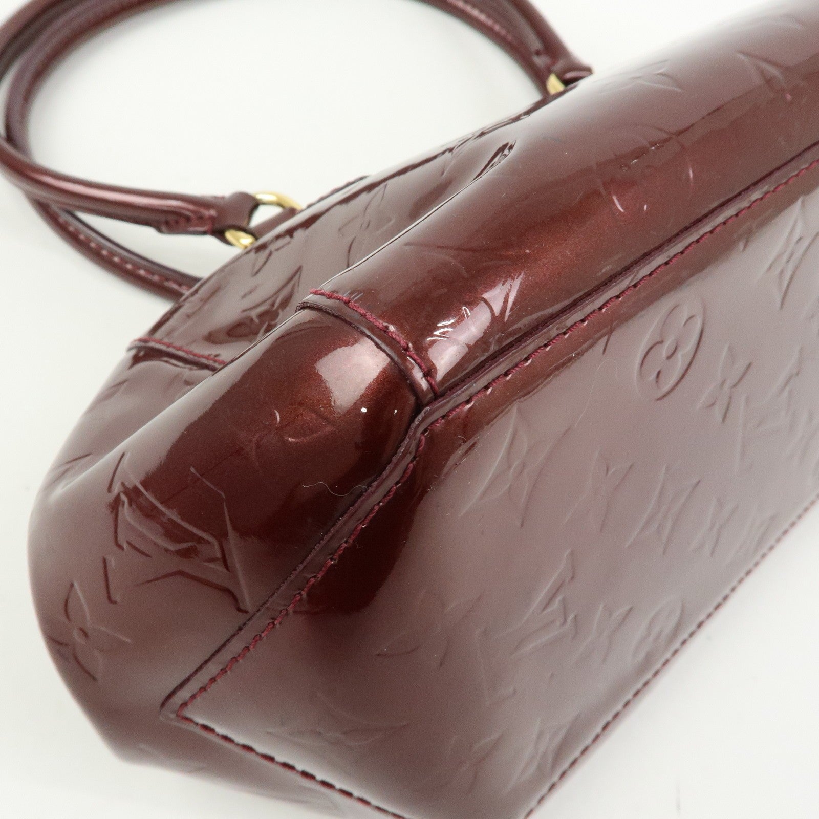 Louis Vuitton Boston Bag - Rouge Fauviste, Vernis Leather