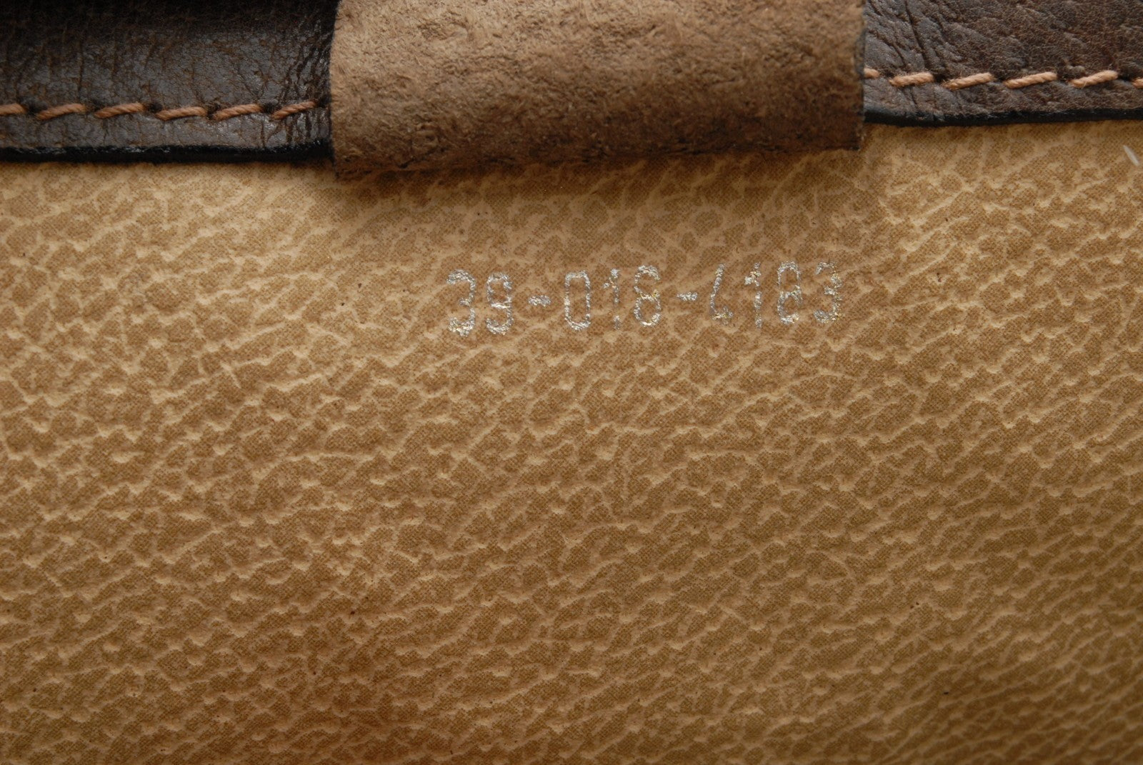 Gucci Sherry Clutch Bag - Beige Brown, PVC Leather