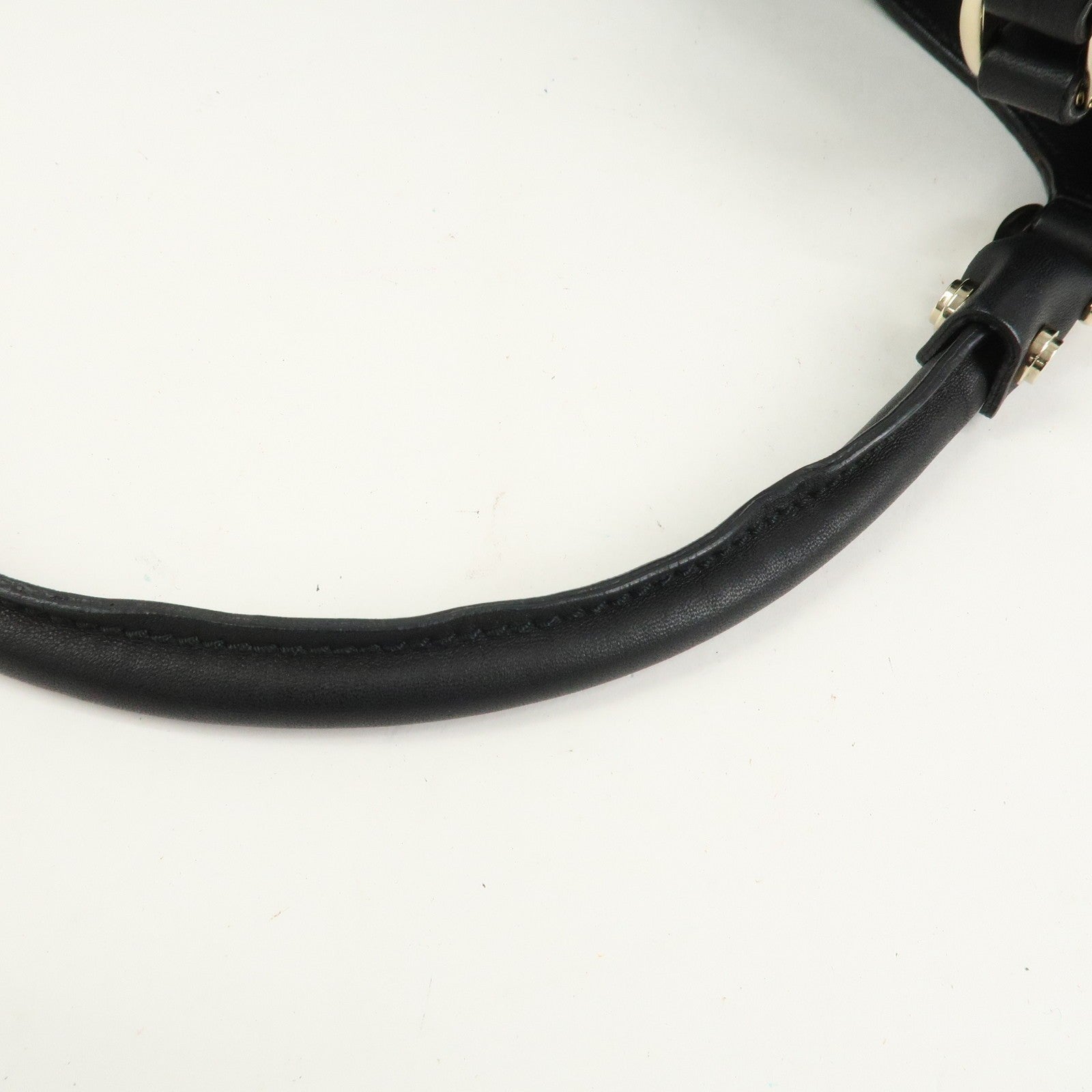 Gucci Abbey Shoulder Bag - Black, GG Canvas, Leather