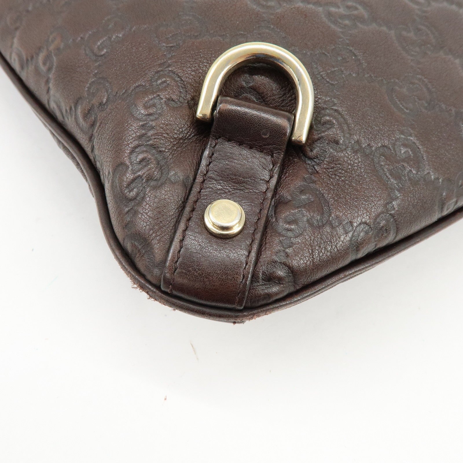 Gucci Abbey Shoulder Bag - Brown, Leather