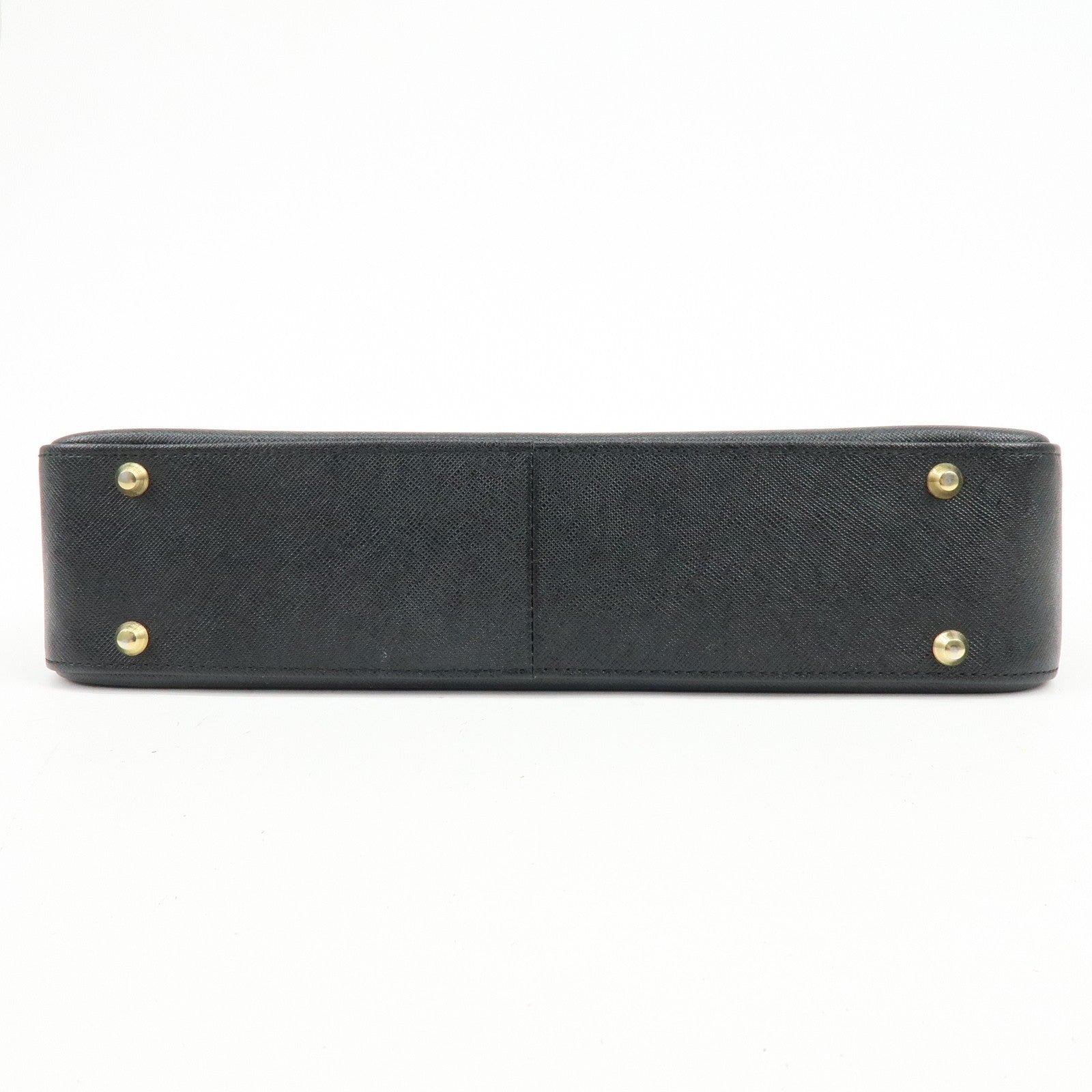 Burberry Leather Flap Shoulder Bag - Black, Leather