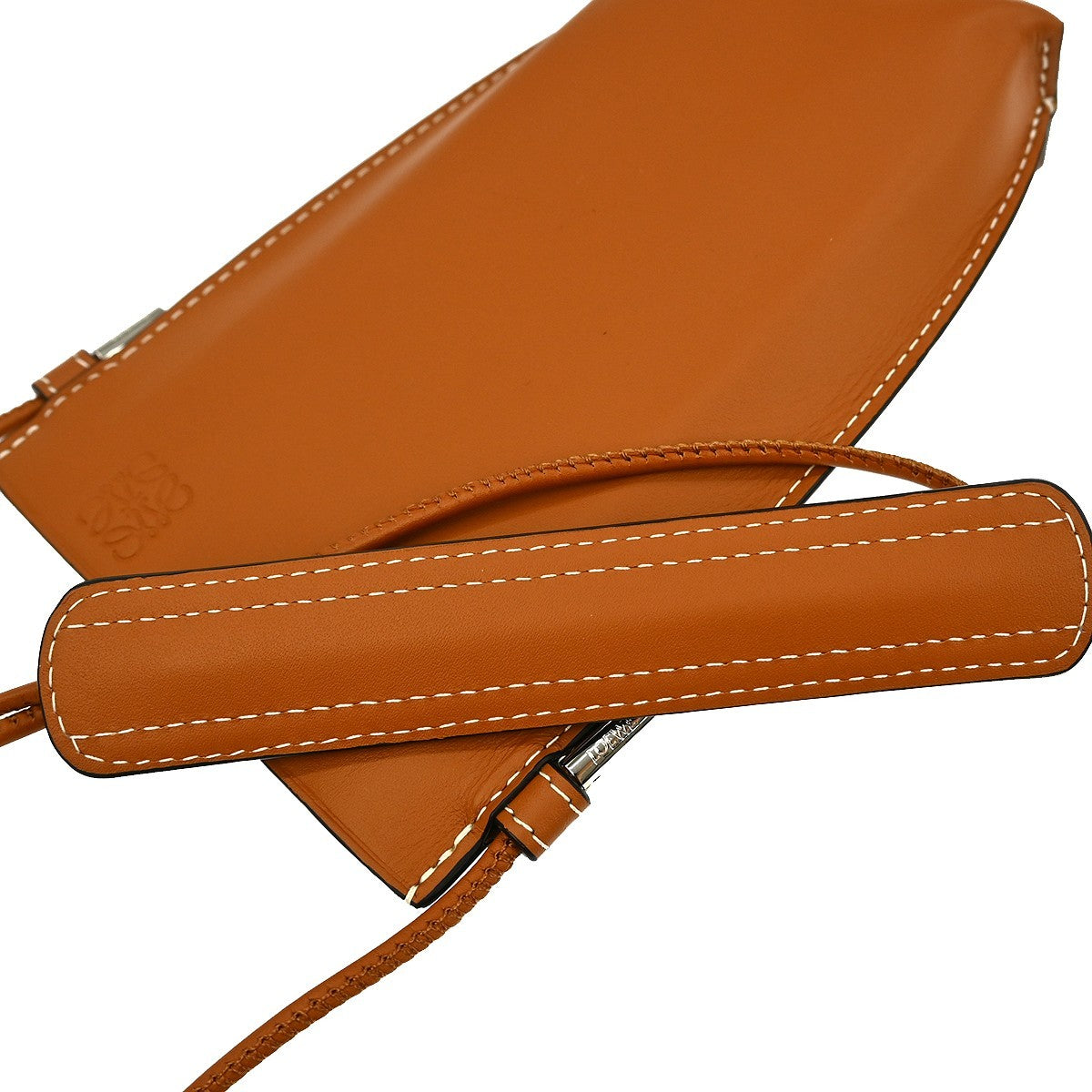 Loewe Gate Pocket Shoulder Bag - Brown, Leather