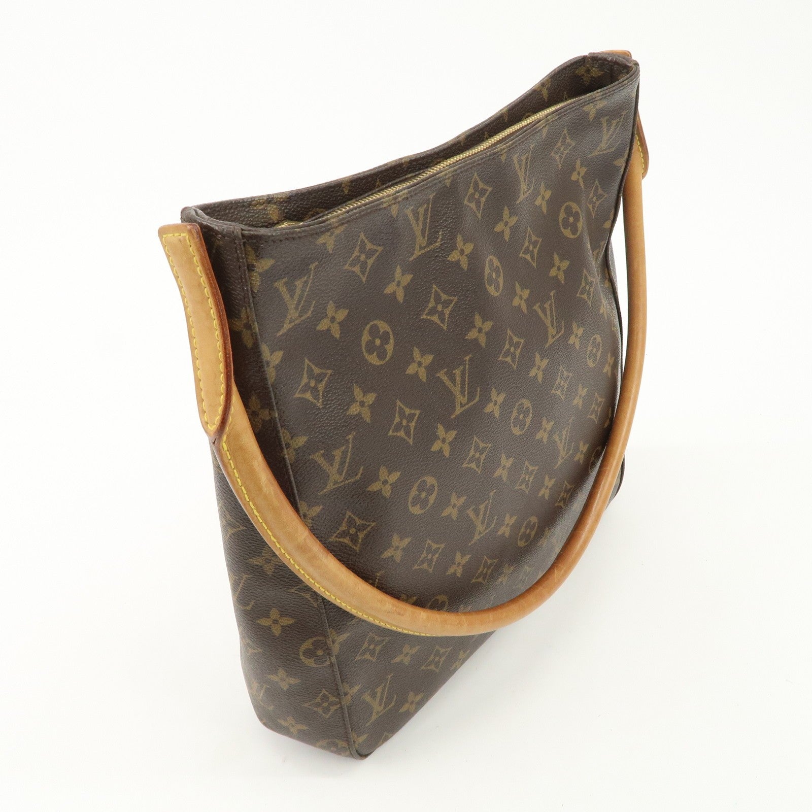 Louis Vuitton Monogram Looping GM Shoulder Bag - Brown, Canvas