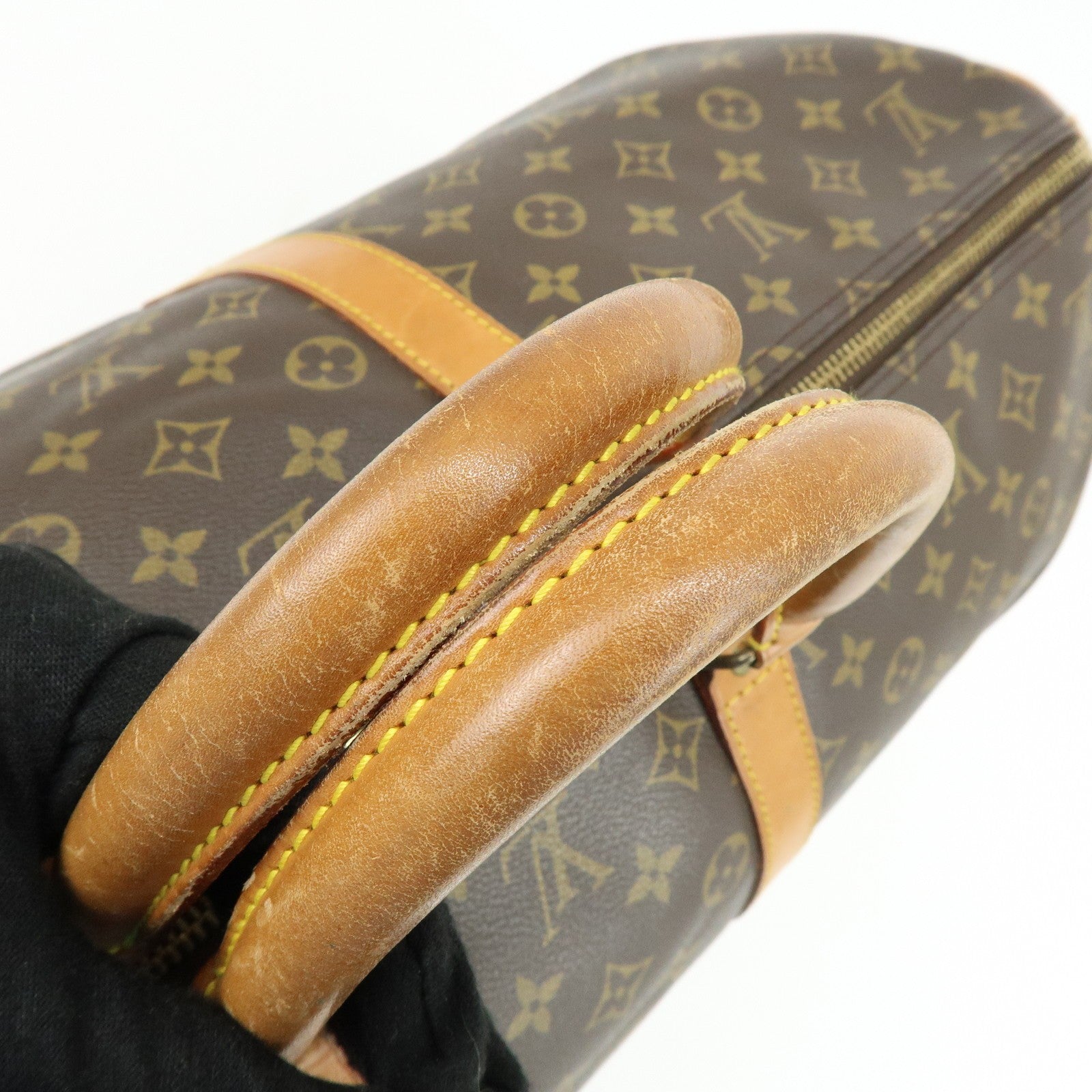Louis Vuitton Keepall 55 Boston Bag - Monogram, Leather