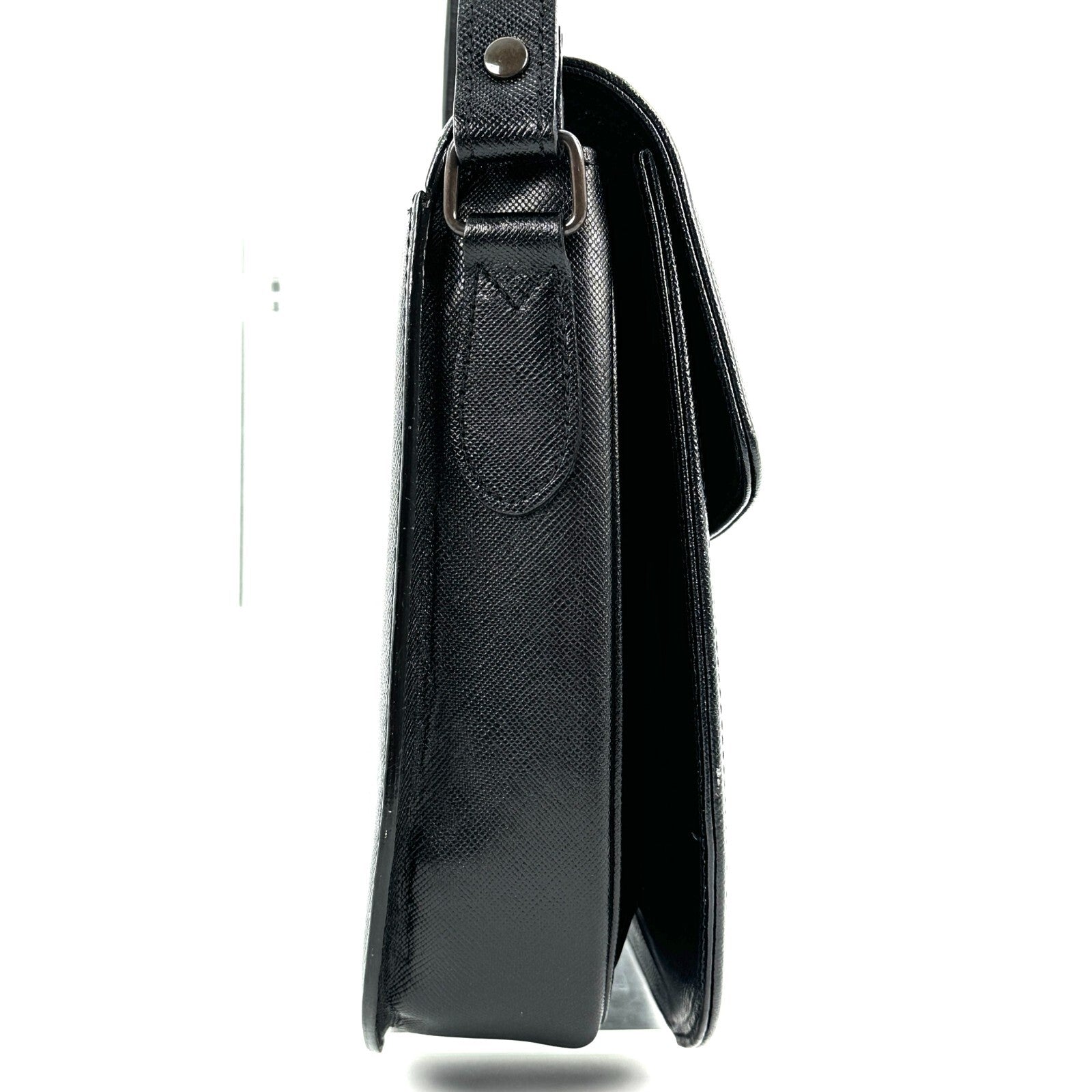Saint Laurent YSL Shoulder Bag - Black, Leather