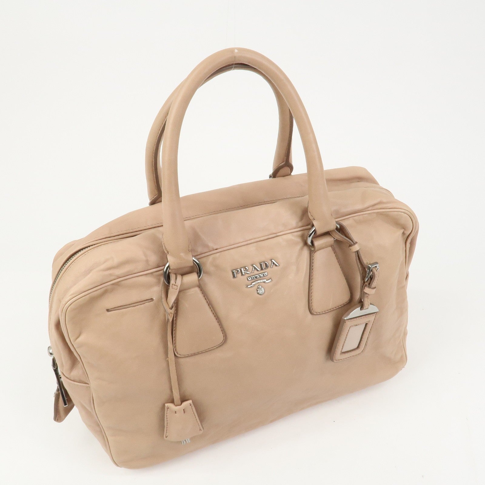 Prada Shoulder Bag - Pink Beige, Leather