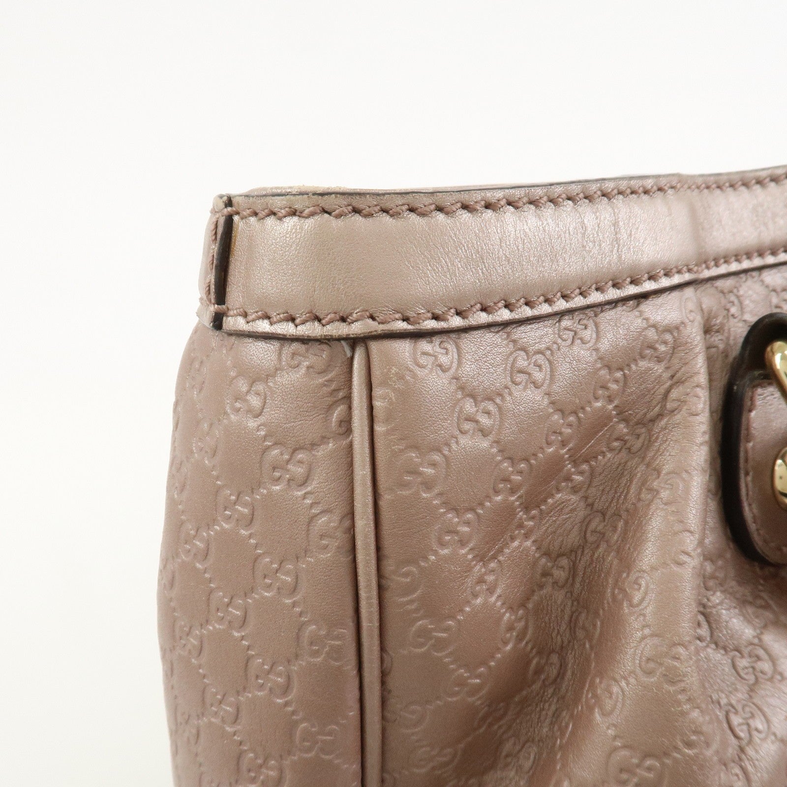 Gucci Shoulder Bag - Metallic Pink, Leather