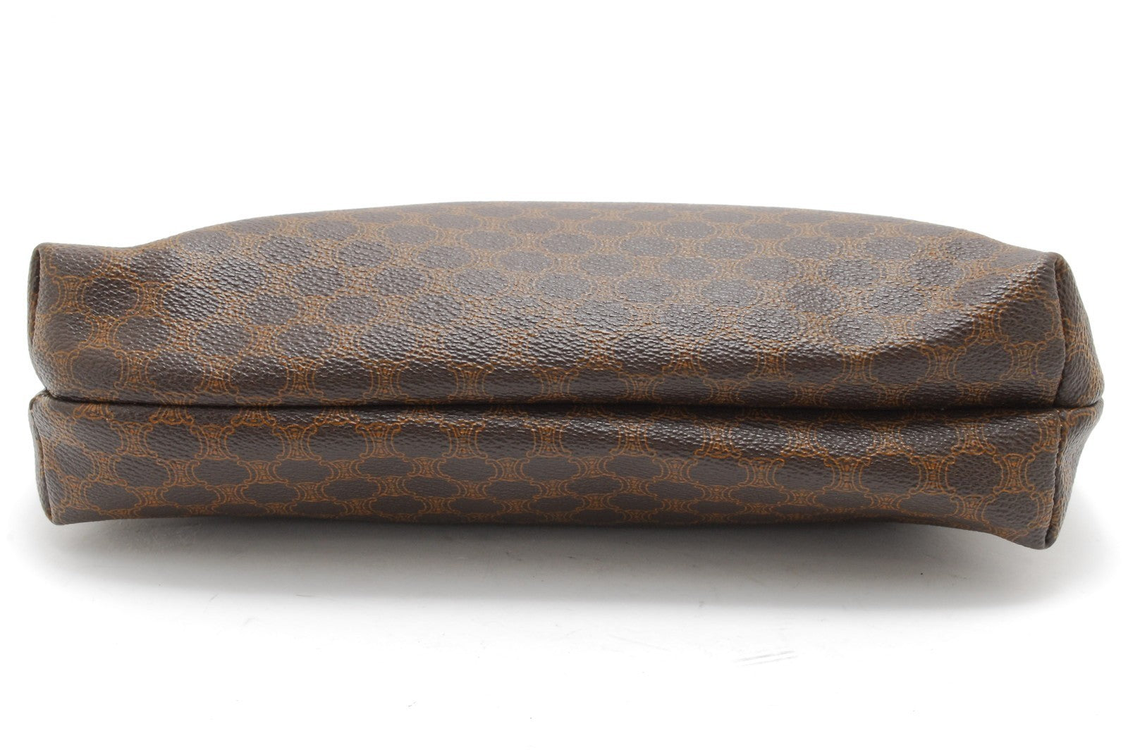 Celine Macadam Clutch Bag - Beige Brown, PVC Leather