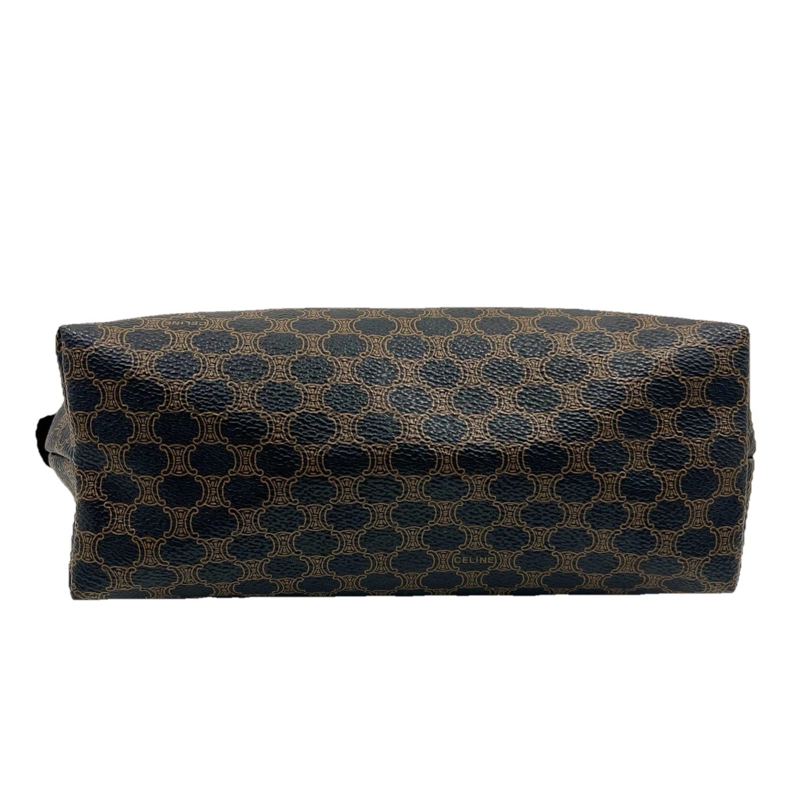 Celine Macadam Cosmetics Pouch - Black, PVC