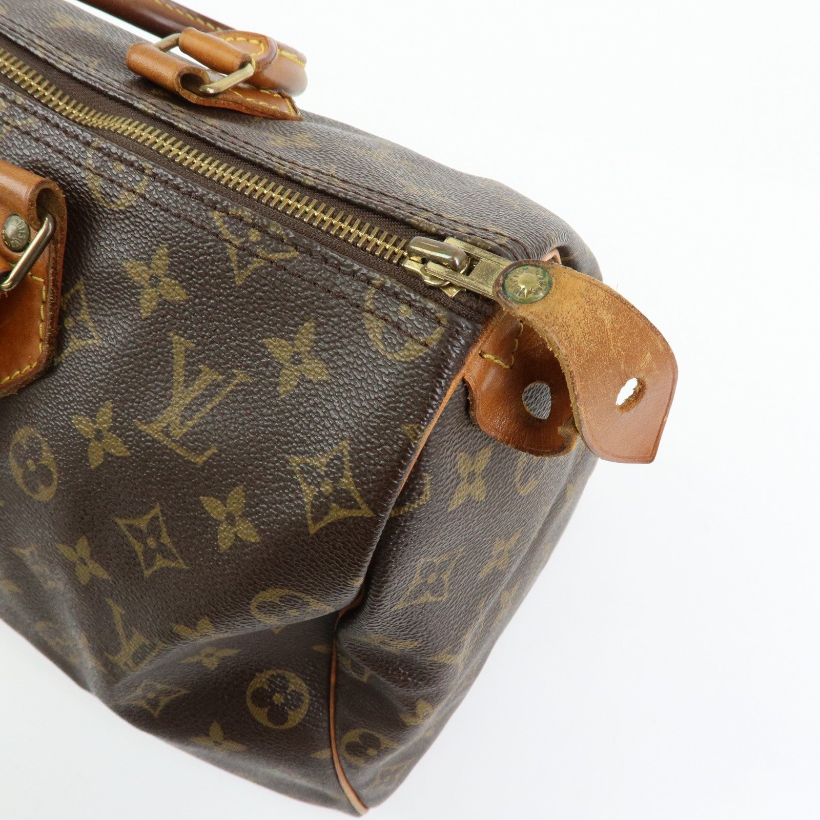 Louis Vuitton Speedy 35 Hand Bag - Monogram, Monogram Canvas, Nume Leather