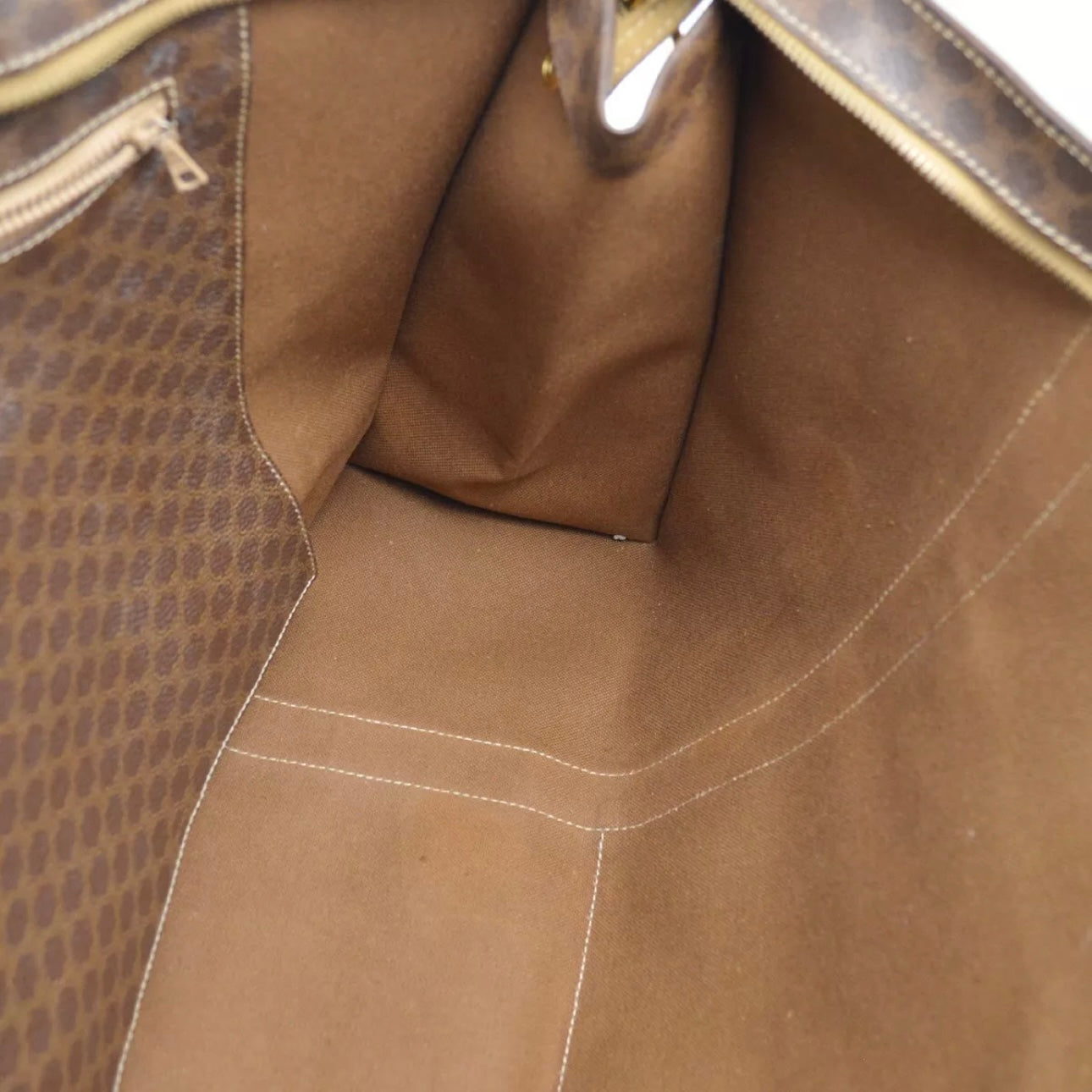 Celine Brown Macadam Tote bag