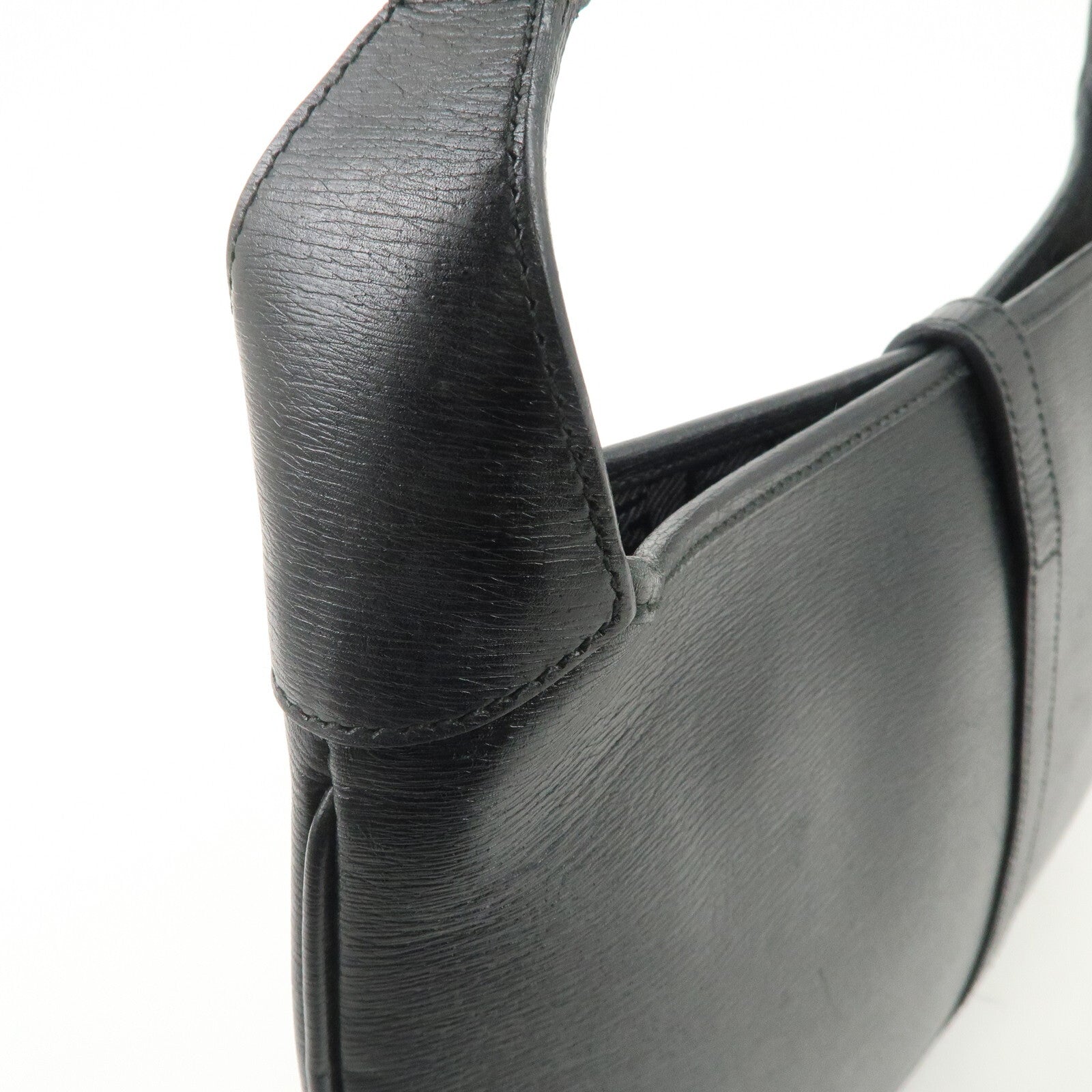 Gucci Bamboo Shoulder Bag - Black, Leather