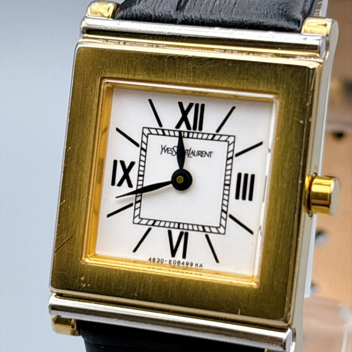 Saint Laurent 4625-E68613 Watch - Gold and Silver, Stainless Steel