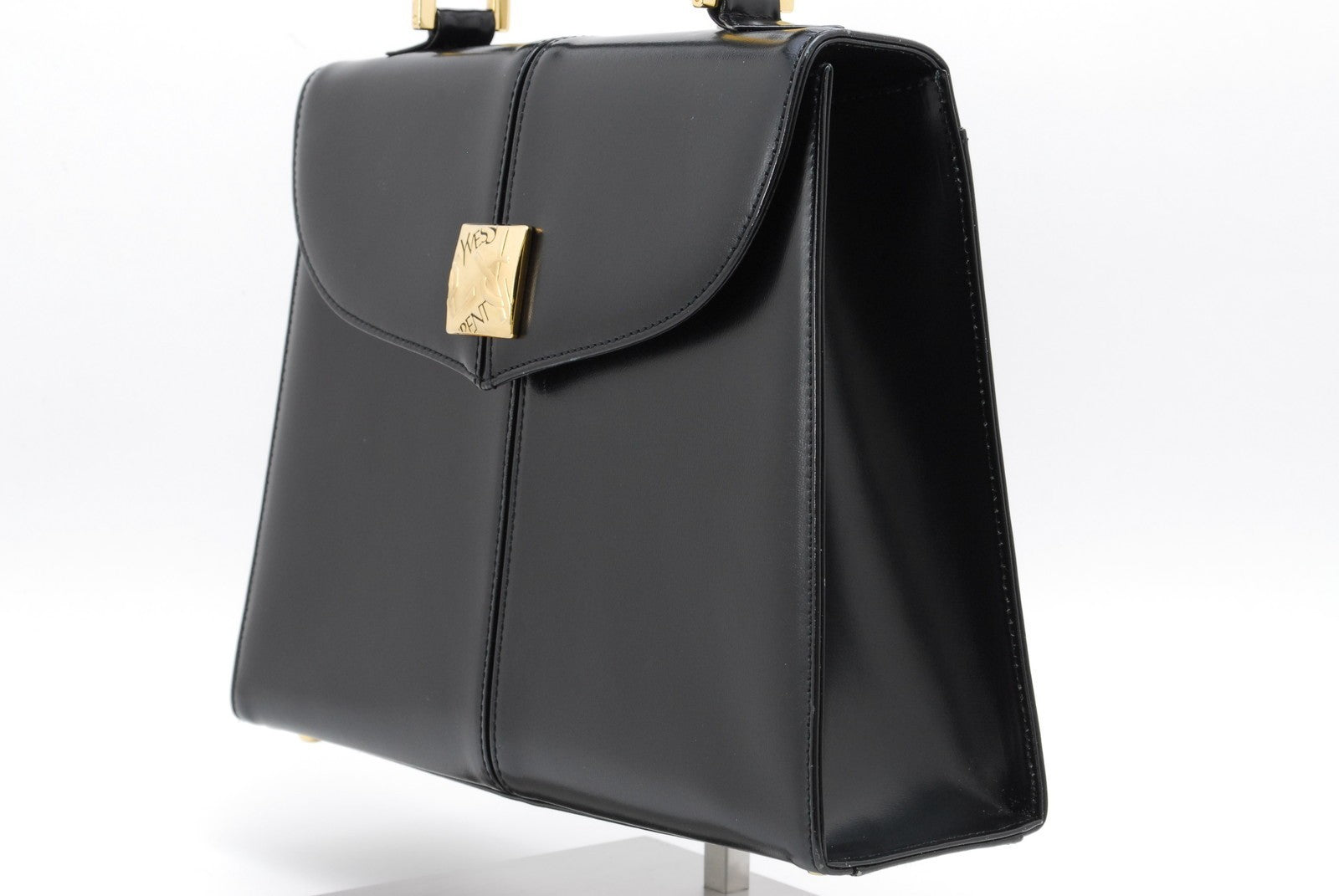 Saint Laurent Shoulder 2Way Hand Tote Bag - Black, Leather