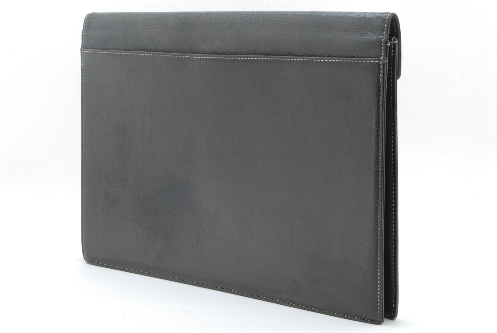 Saint Laurent Yves Saint Laurent Clutch Bag - Black, Leather