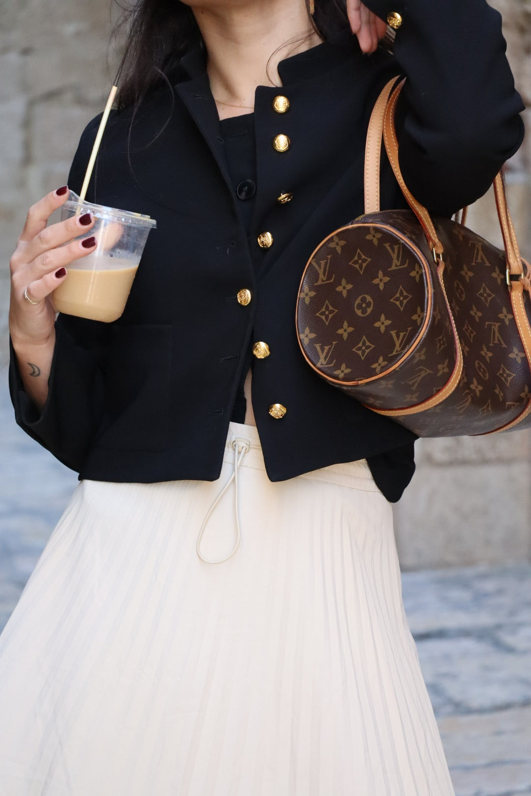 Louis Vuitton Monogram Papillon 30 Hand Bag