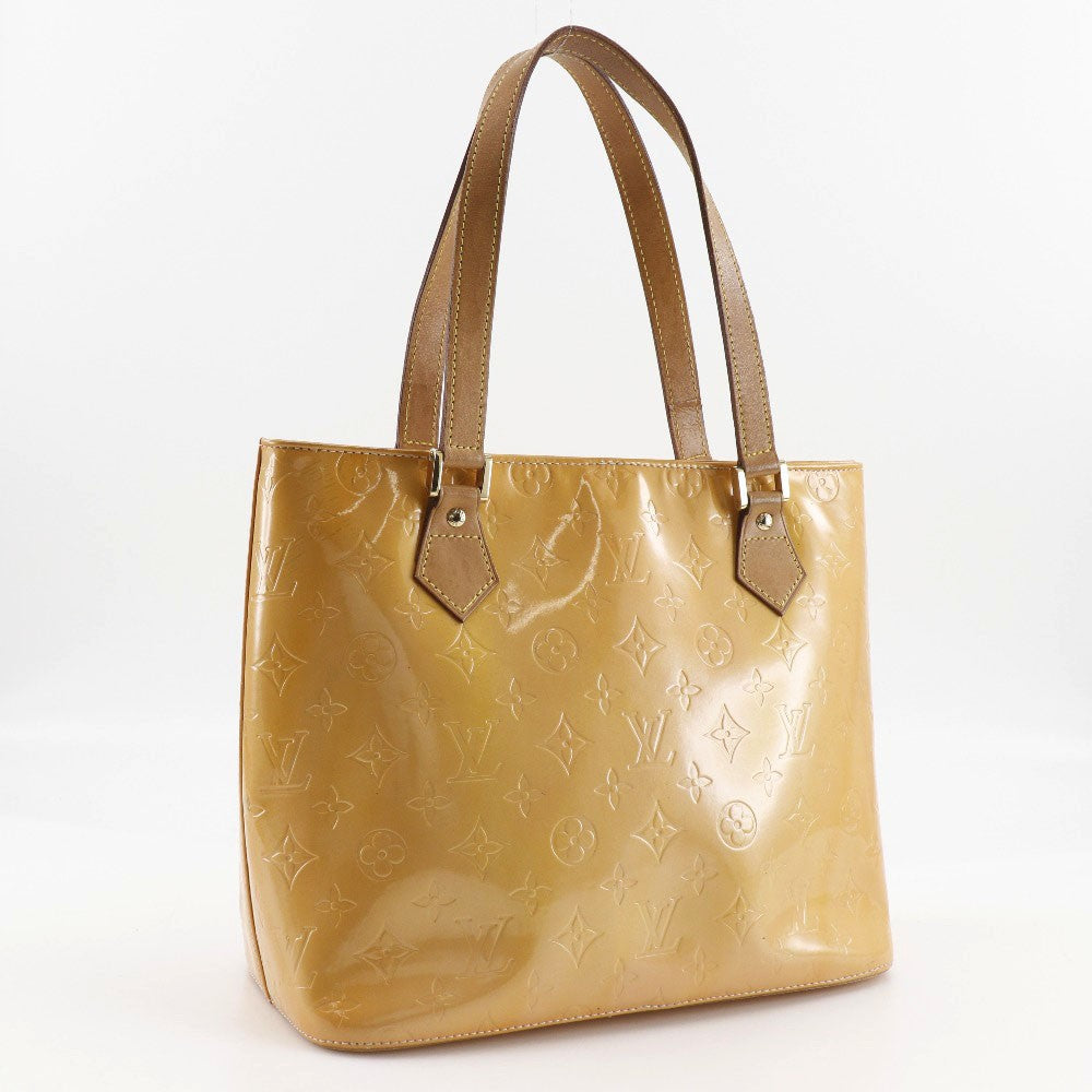 Louis Vuitton Houston Tote Bag - Yellow, Monogram Vernis