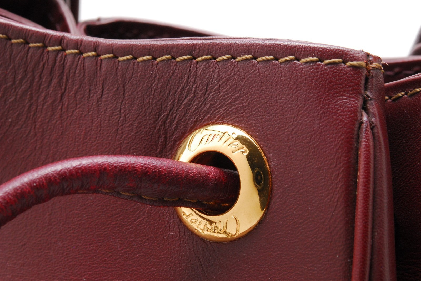 Cartier Must de Cartier Shoulder Bag - Bordeaux, Leather