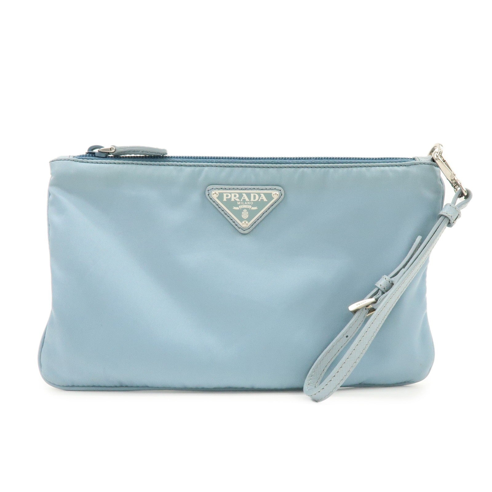 Prada 1NH545 Pouch - Light Blue, Nylon