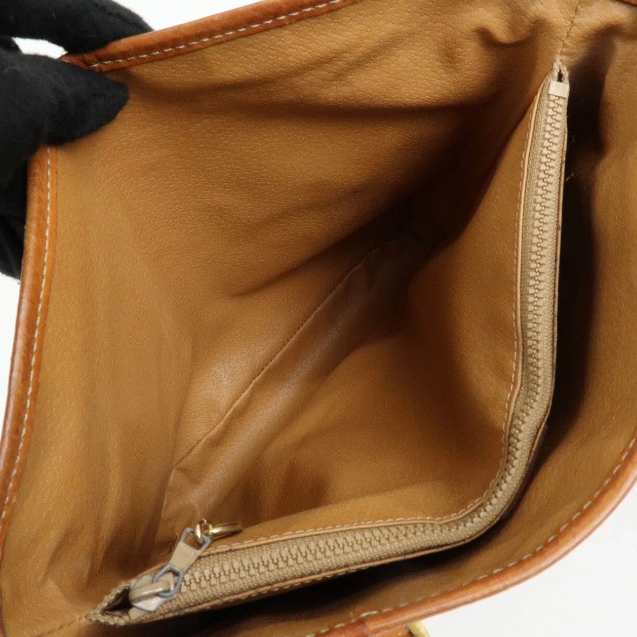 CELINE Macadam Tote Shoulder Bag Brown