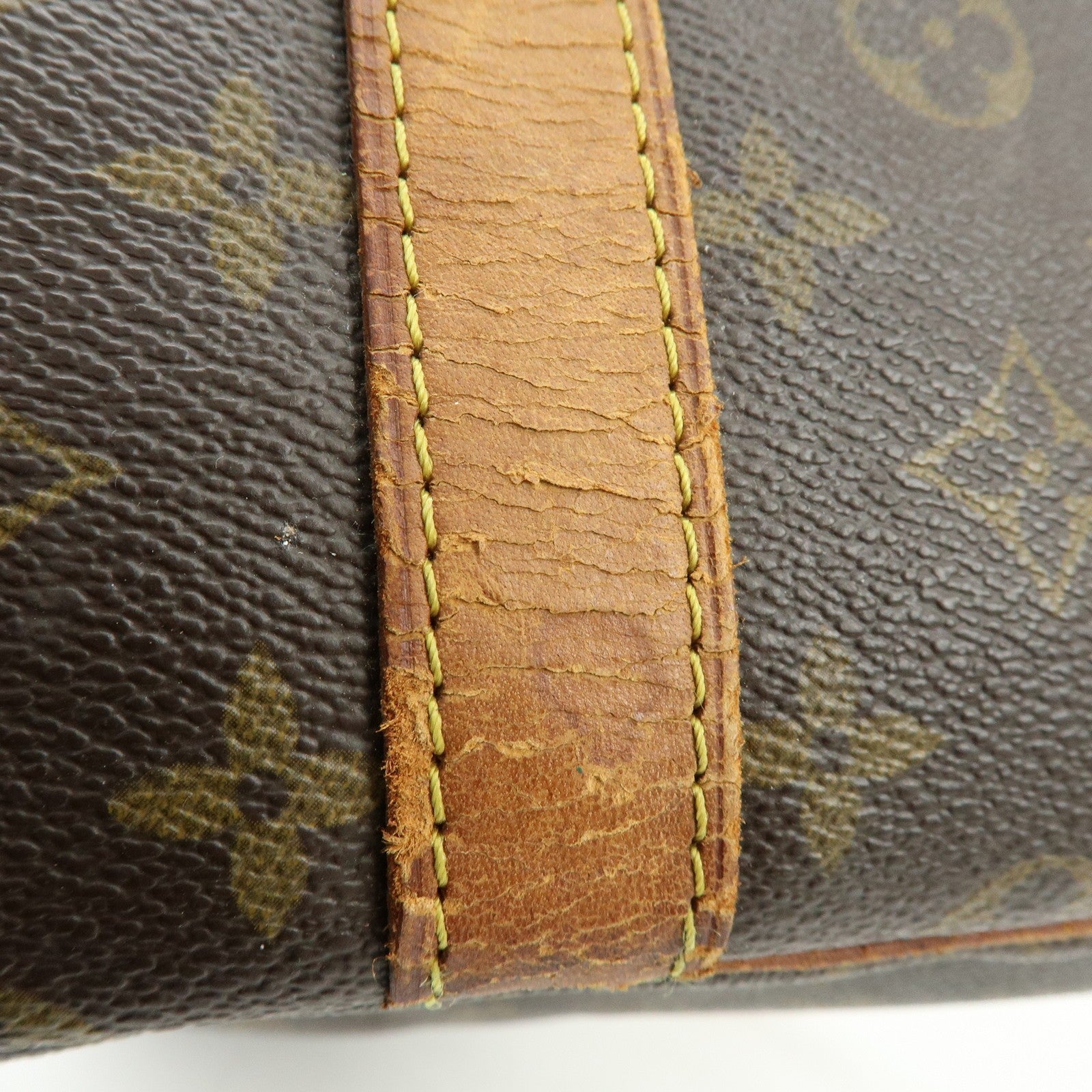 Louis Vuitton Monogram Keep All Bandouliere 55 Boston Bag - Brown, Canvas