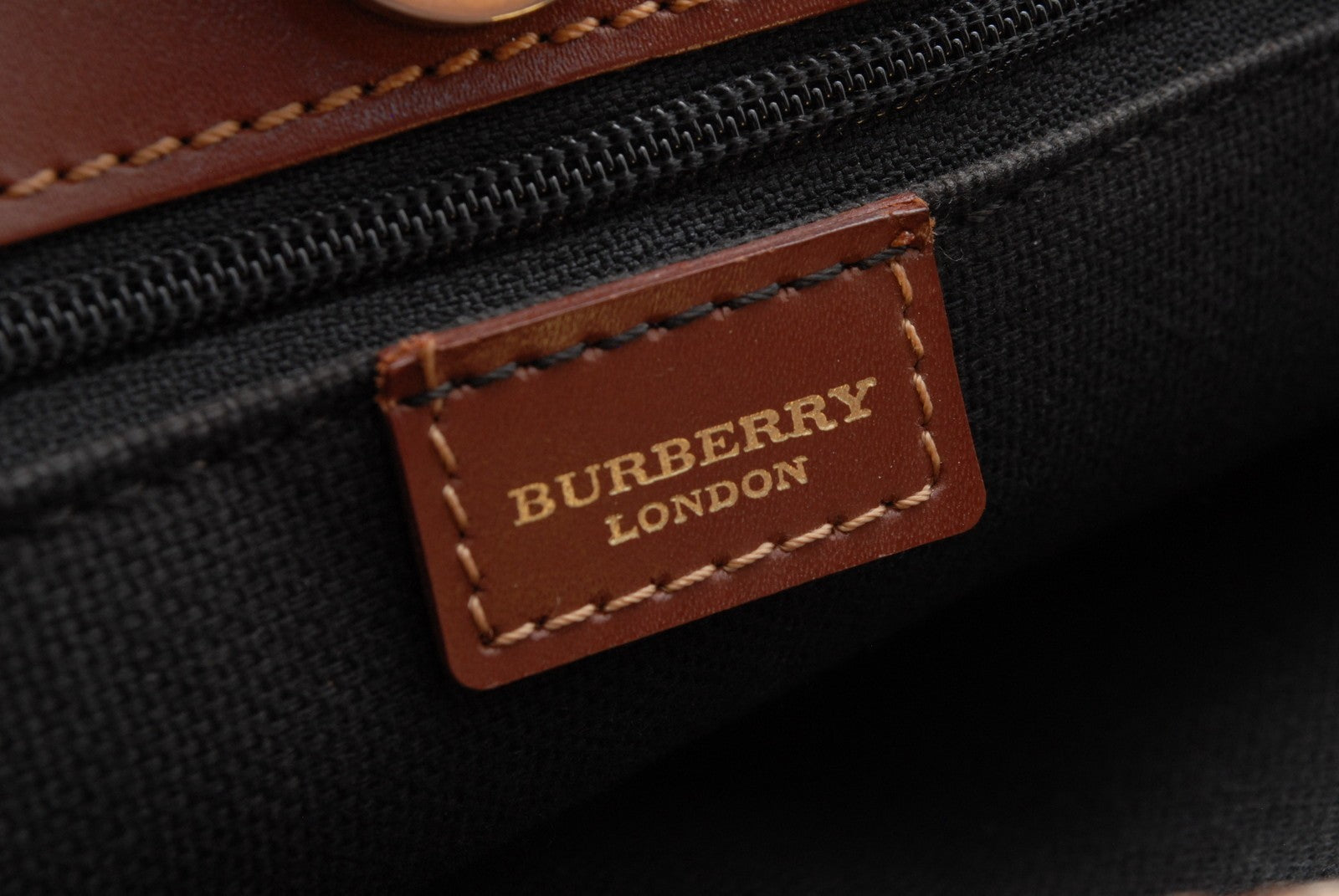 Burberry Nova Tote Bag - Beige, PVC Leather