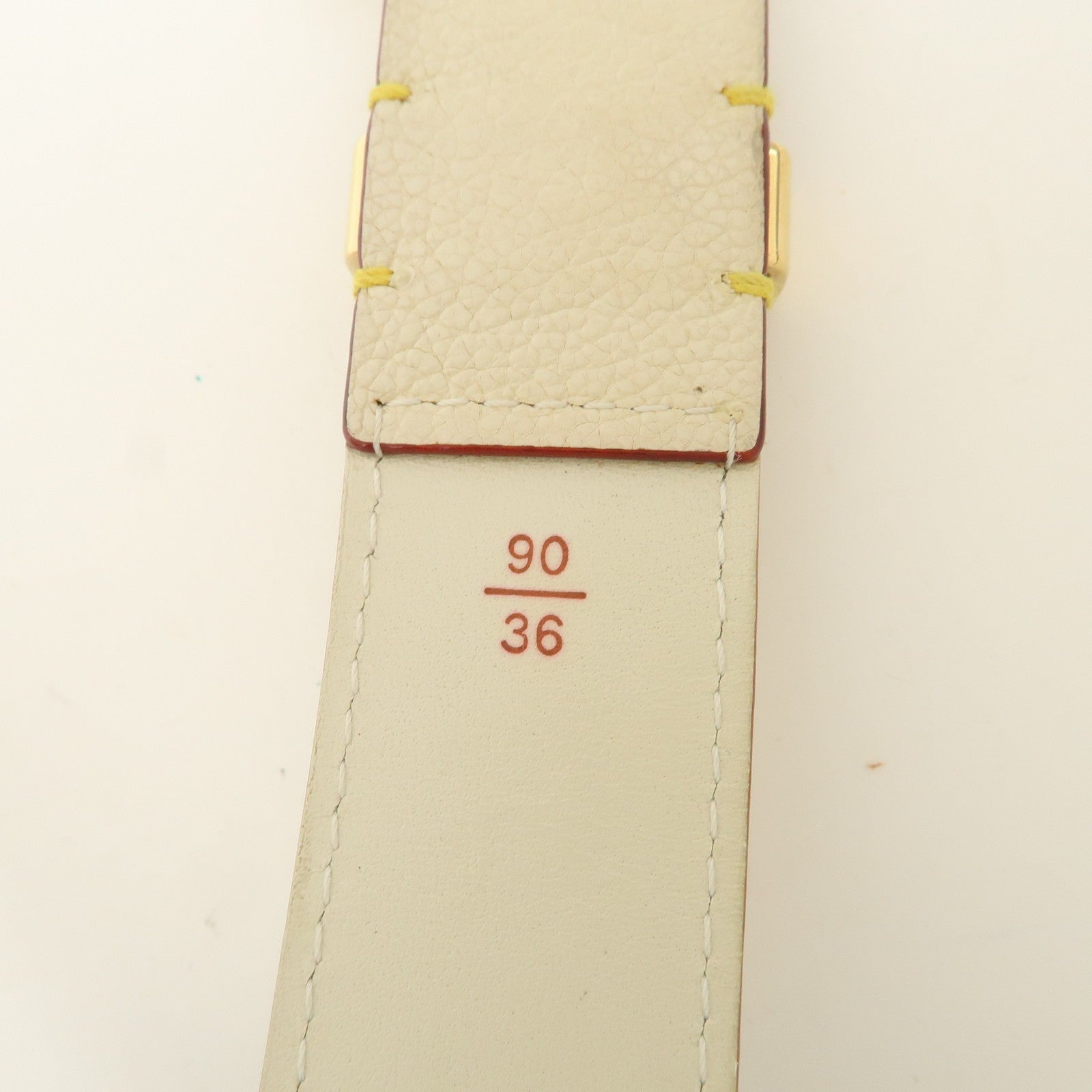 Louis Vuitton Ceinture Suhari Belt - Blanc, Leather